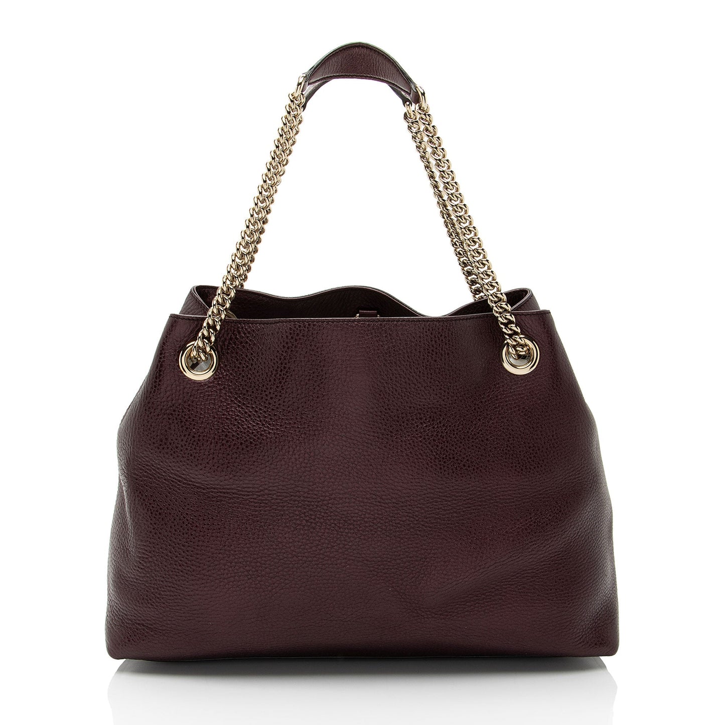 Gucci Metallic Soho Leather Medium Shoulder Bag