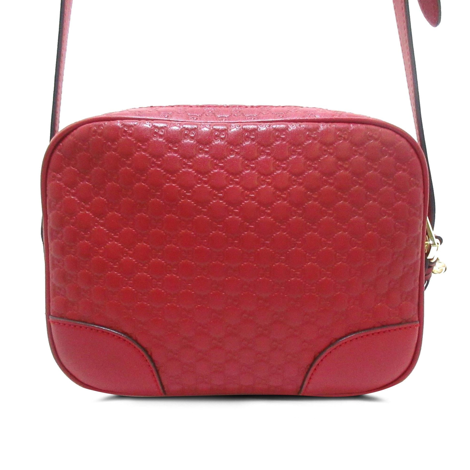 Gucci Microguccissima Bree SHG-hmK7hS Calf Red Crossbody Bag
