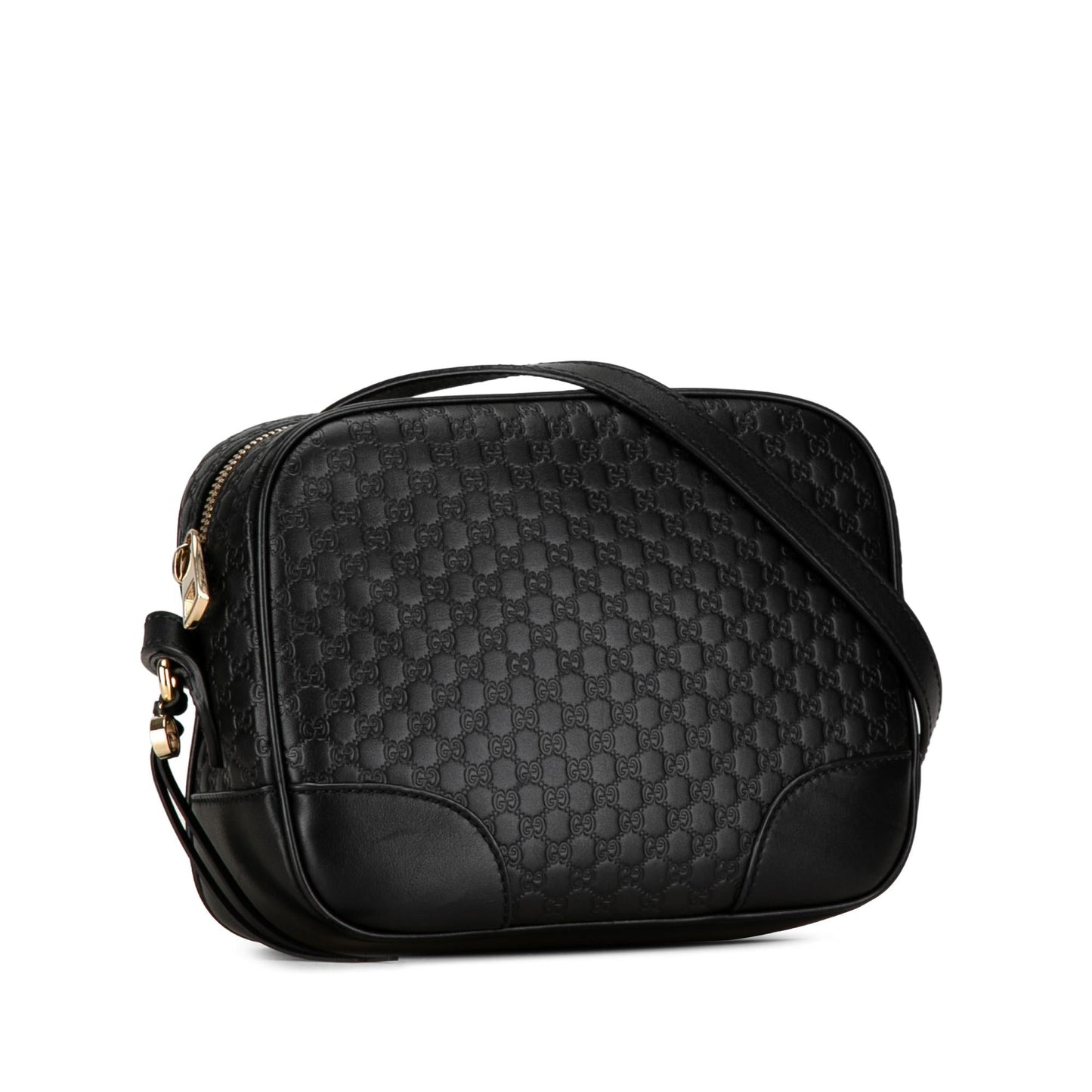Gucci Microguccissima Bree SHG-mDZnTy Calf Black Crossbody Bag