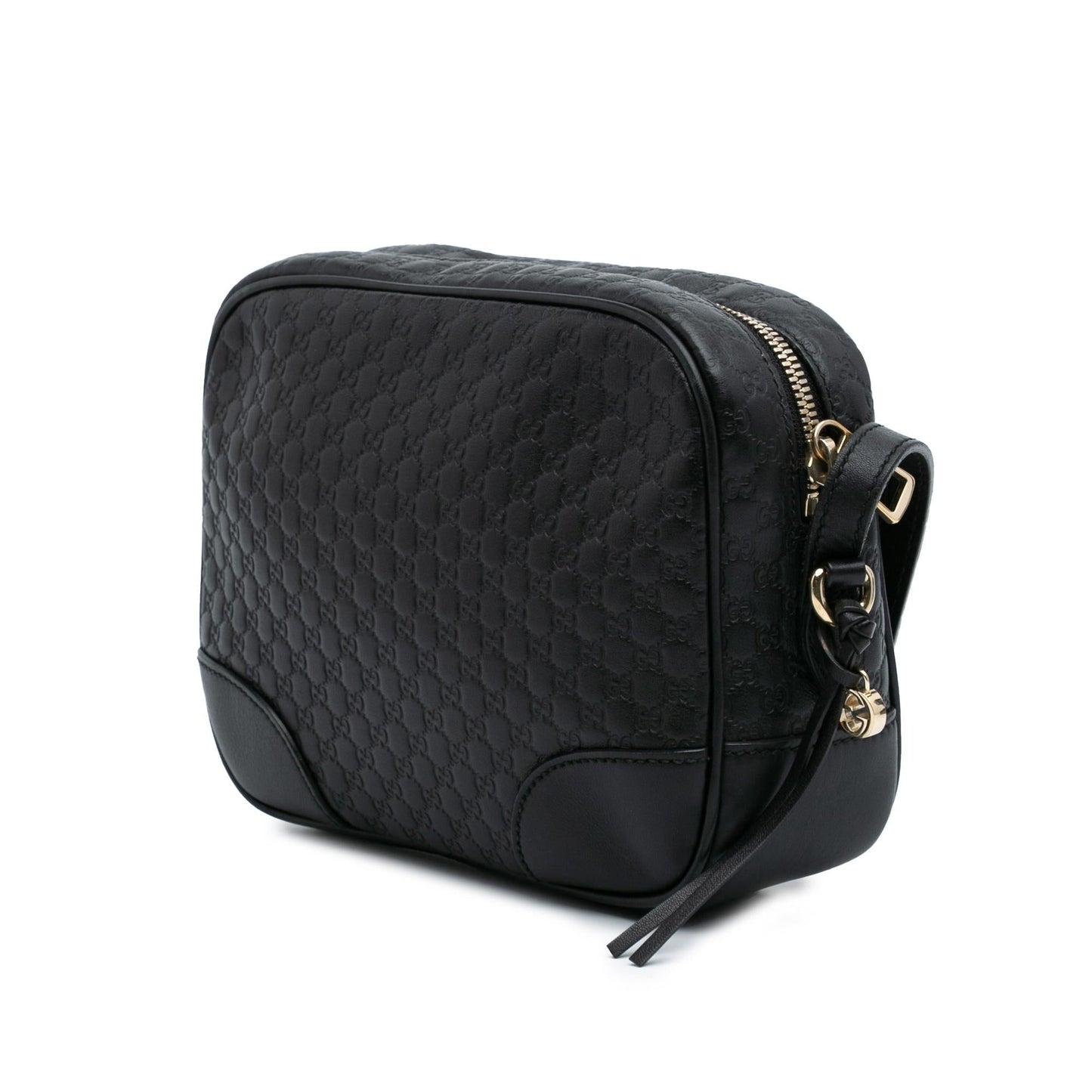 Gucci Microguccissima Bree Calf Black Crossbody Bag Crossbody 1