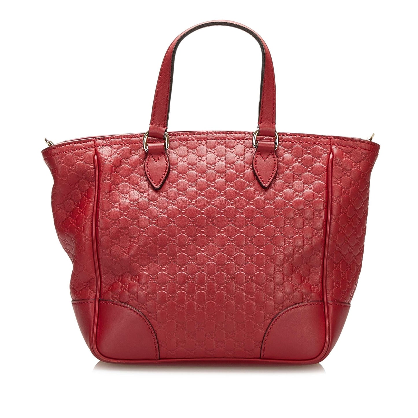 Gucci Microguccissima Bree SHG Leather Calf Red Satchel Bag