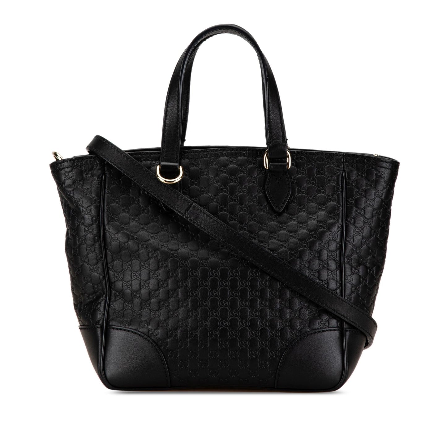 Gucci Microguccissima Bree SHG-NWAKRC Calf Black Satchel Bag