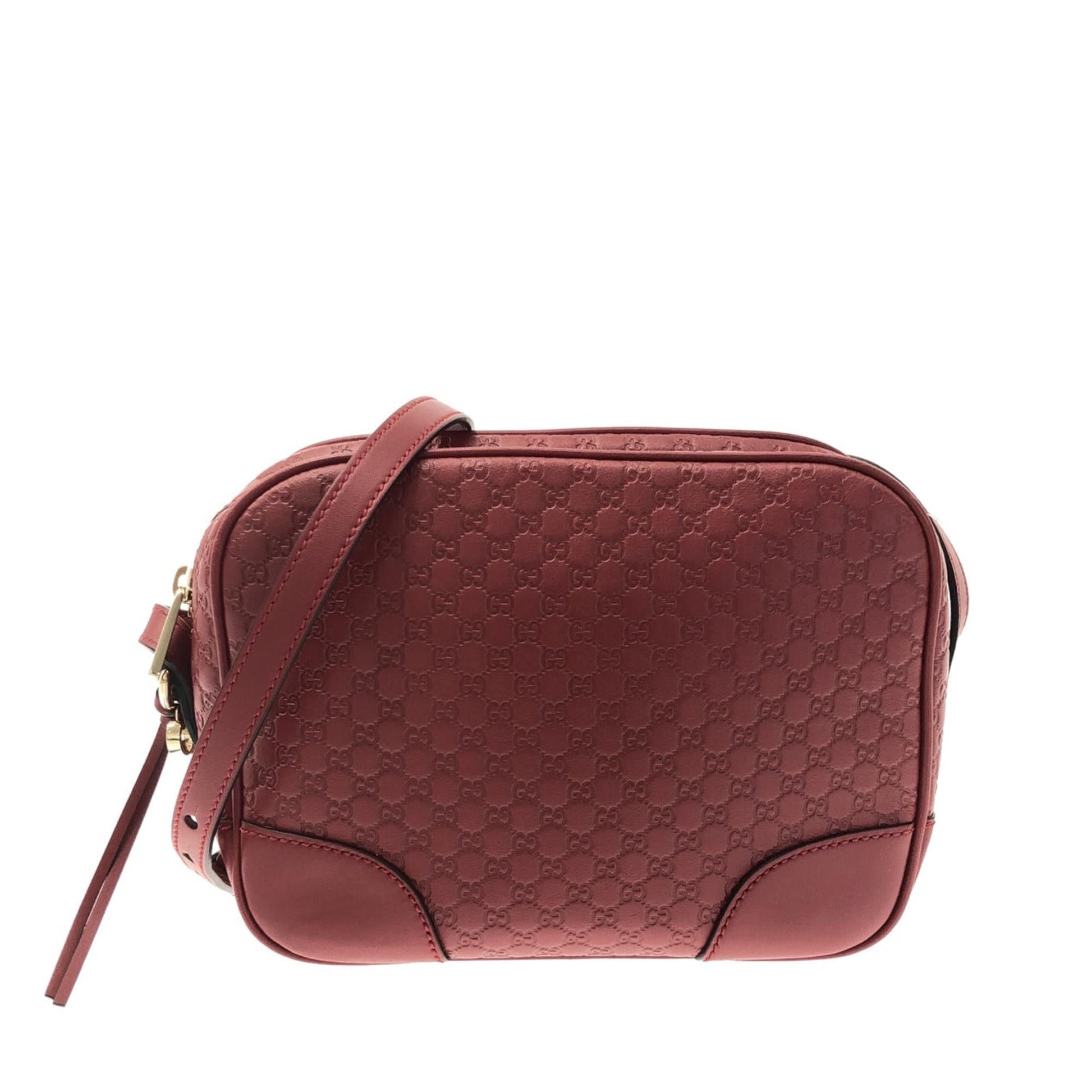 Gucci Microguccissima Bree SHG-dbf0Qr Calf Red Crossbody Bag