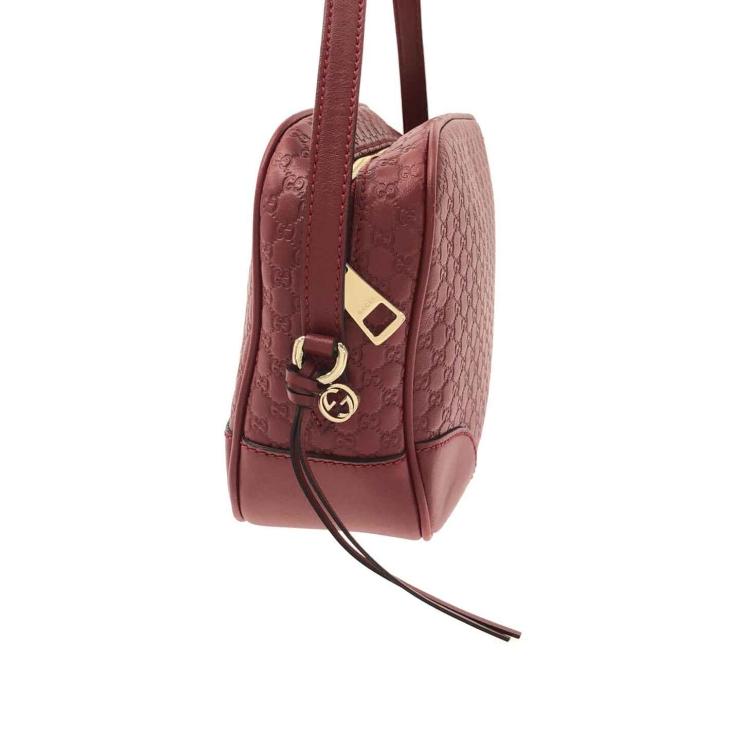 Gucci Microguccissima Bree SHG-dbf0Qr Calf Red Crossbody Bag