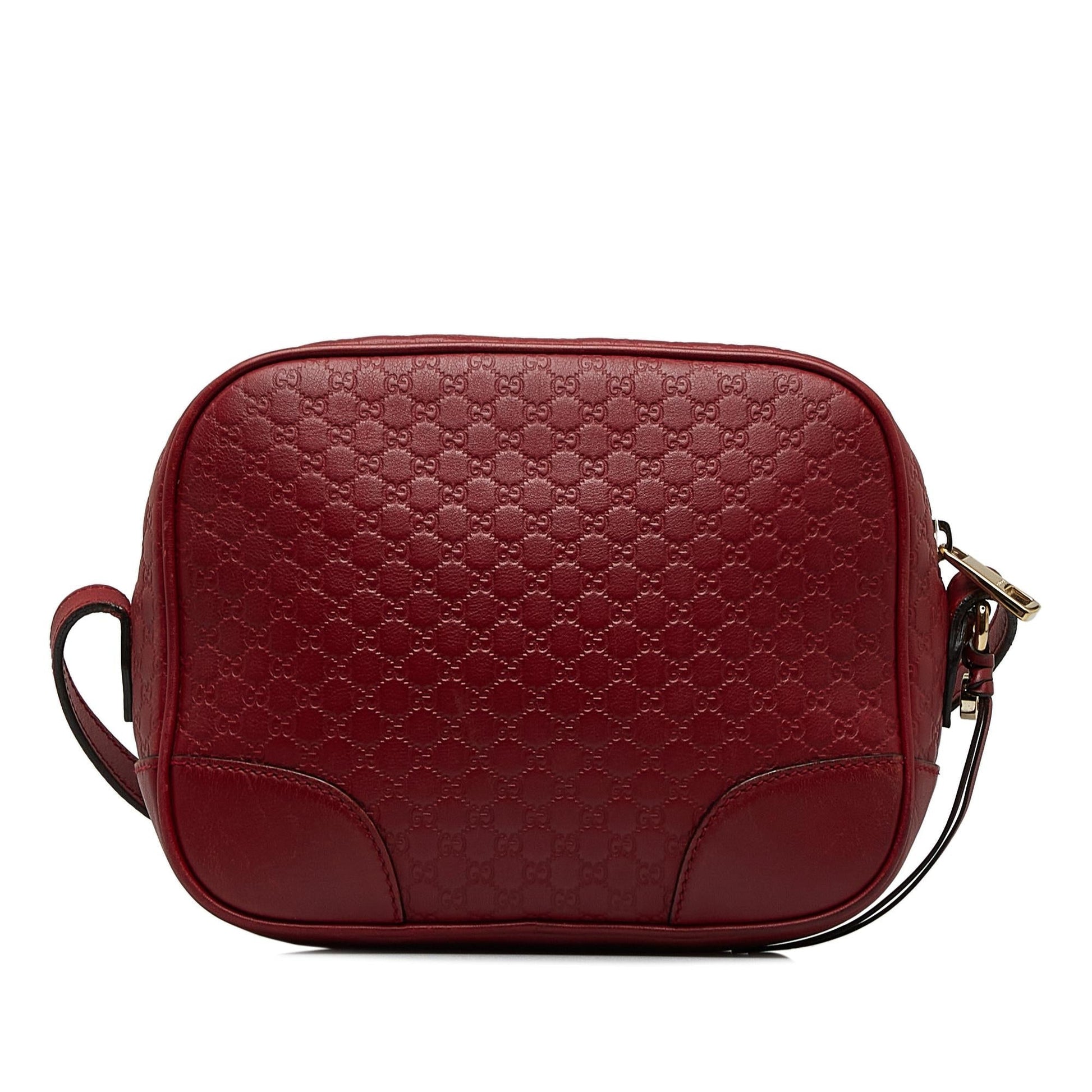 Gucci Microguccissima Bree SHG-VeLDZq Calf Red Crossbody Bag