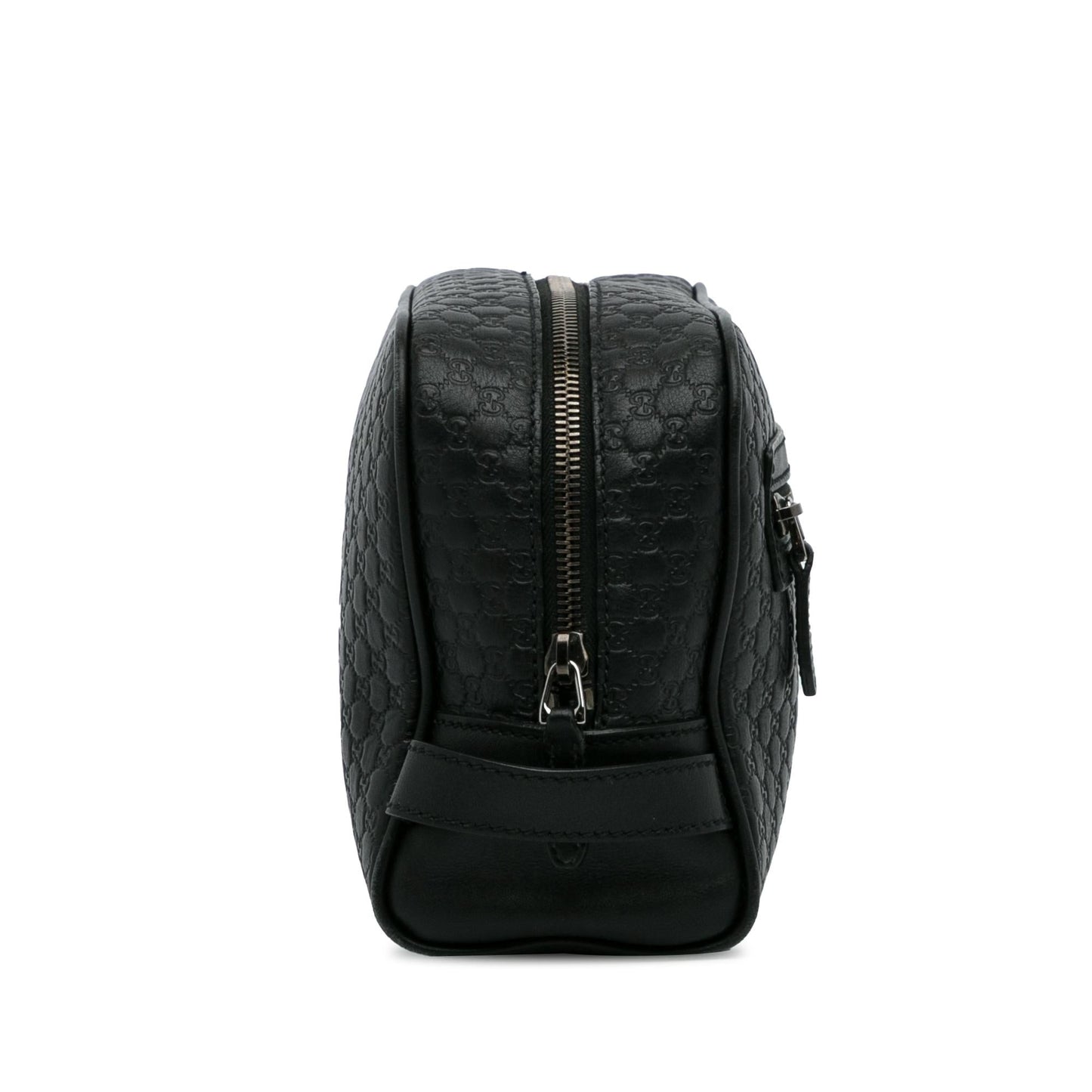 Gucci Microguccissima SHG-I3EEGq Calf Black Clutch Bag