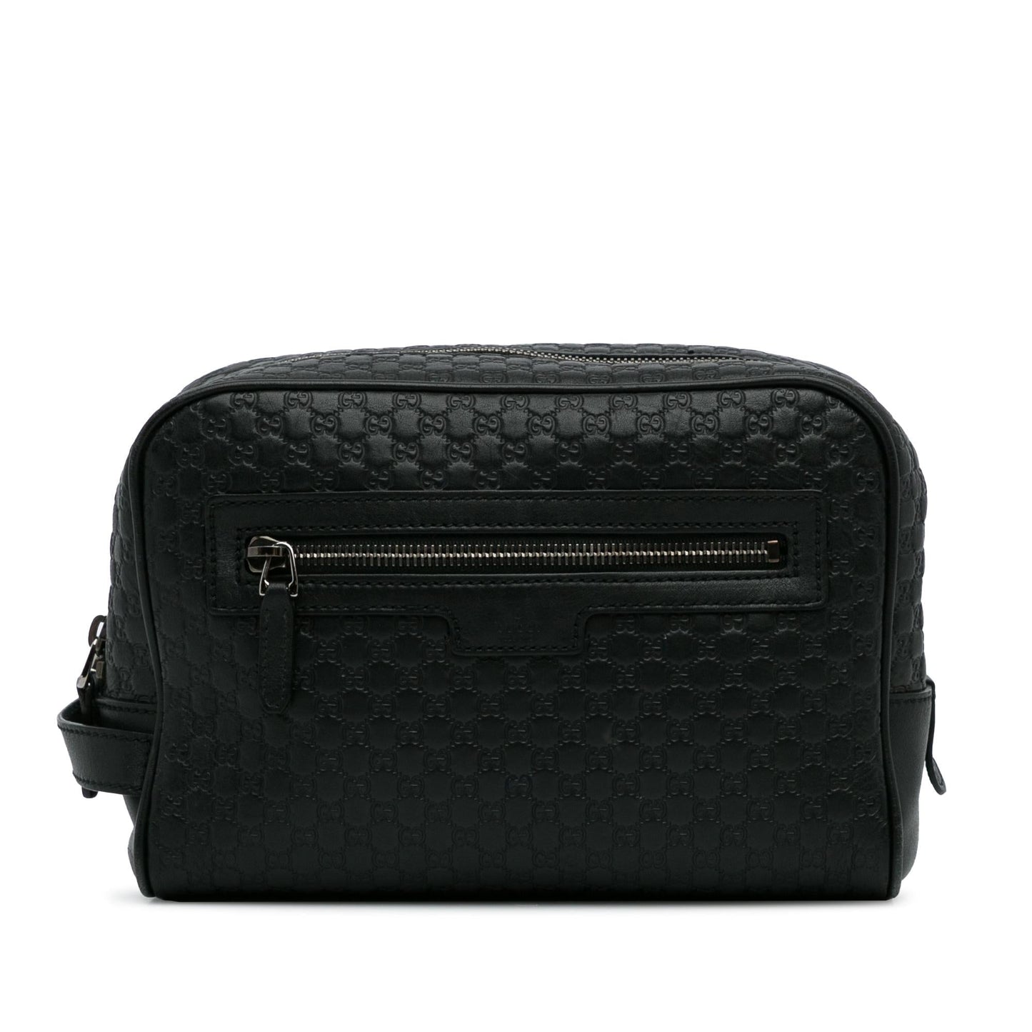 Gucci Microguccissima SHG-I3EEGq Calf Black Clutch Bag