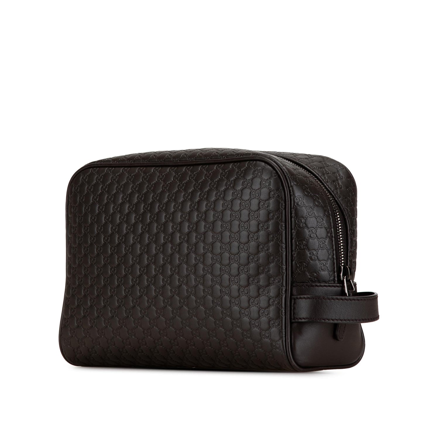 Gucci Microguccissima SHG-nDHxQC Calf Brown Clutch Bag