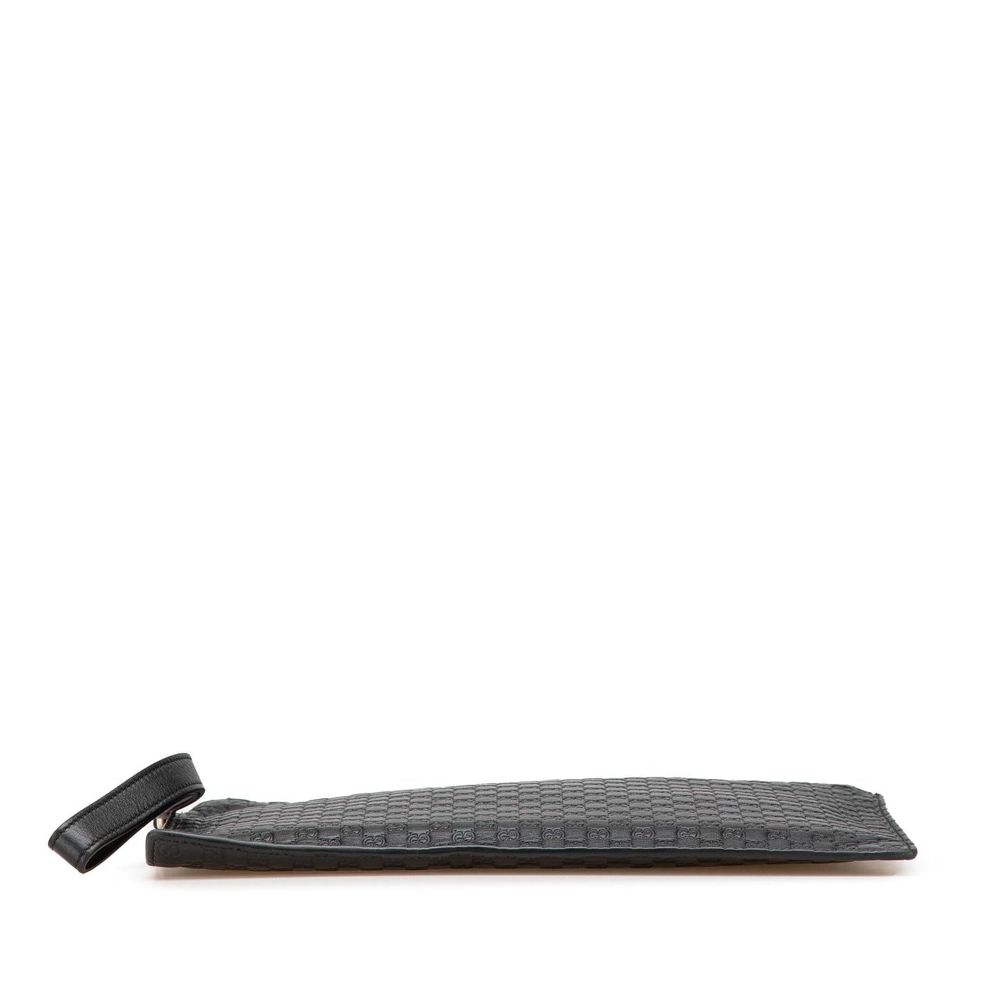 Gucci Microguccissima Calf Black Clutch Bag