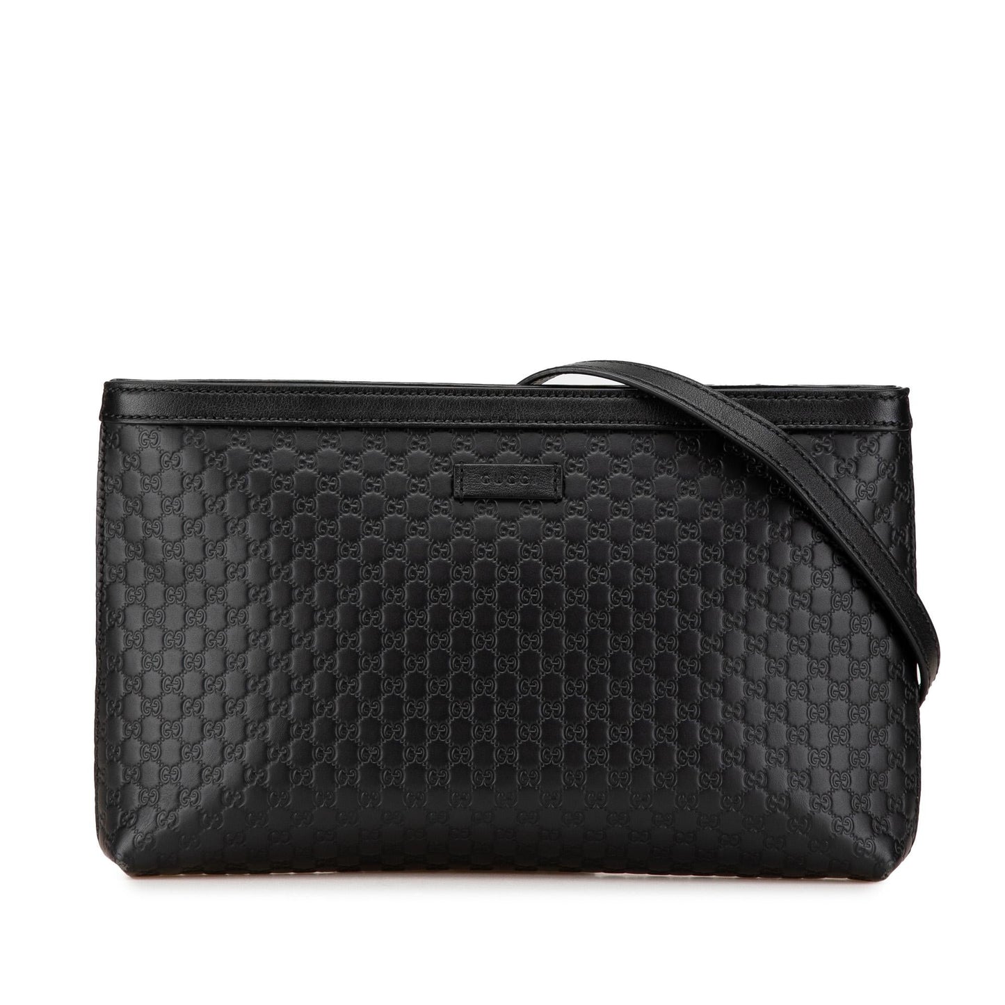 Gucci Microguccissima Calf Black Crossbody Bag