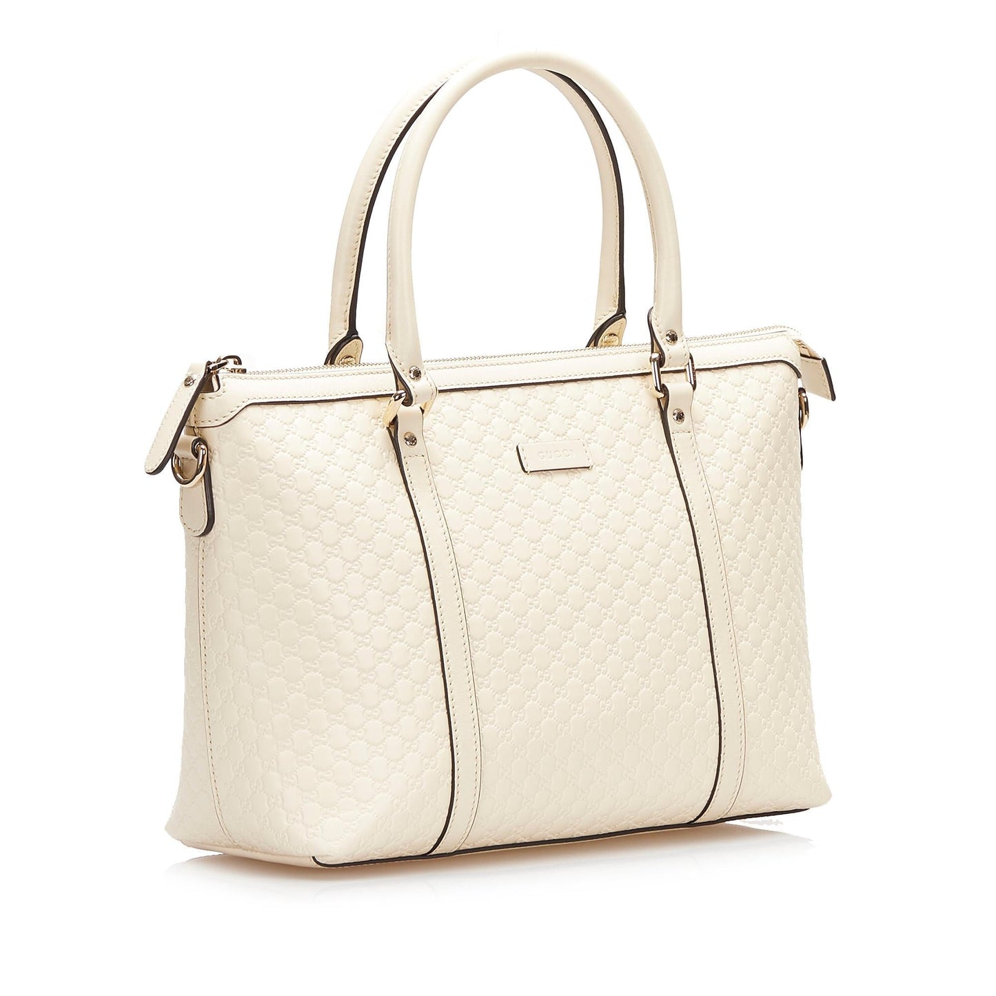 Gucci Microguccissima Joy SHG-B6DtBZ Calf White Satchel Bag