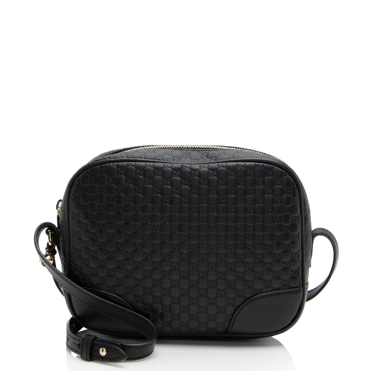 Gucci Microguccissima Bree Disco SHF-4iloim Leather Black Crossbody Bag