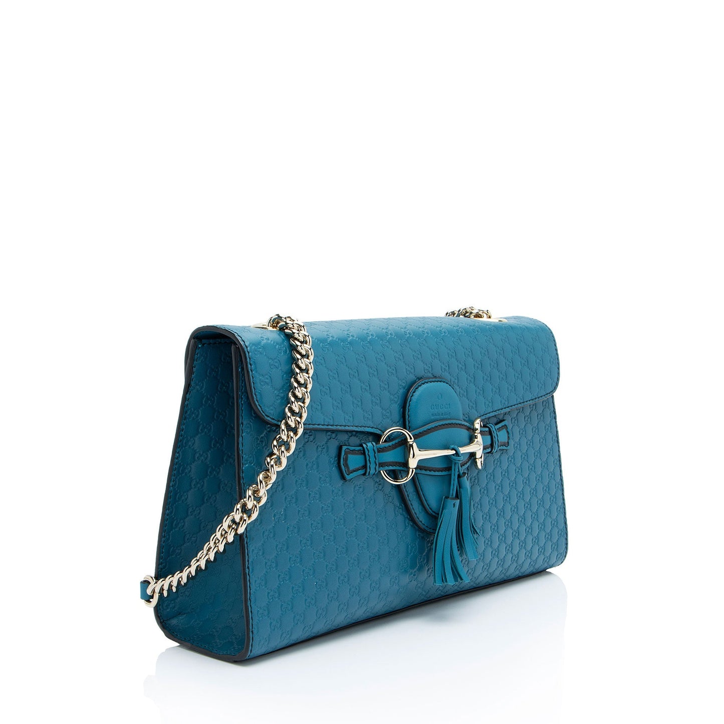 Gucci Microguccissima Emily Leather Medium Shoulder Bag