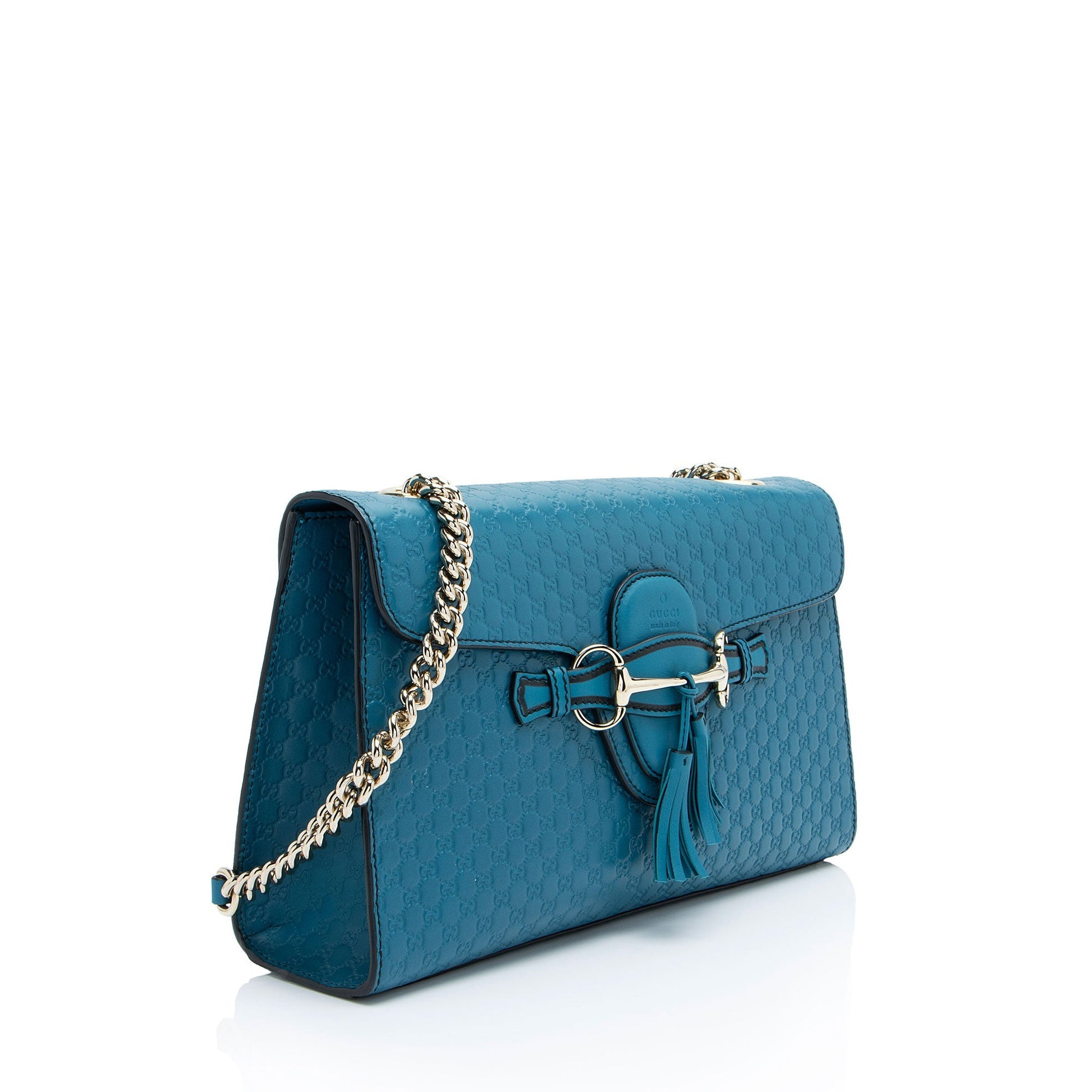 Gucci Microguccissima Emily Leather Medium Shoulder Bag