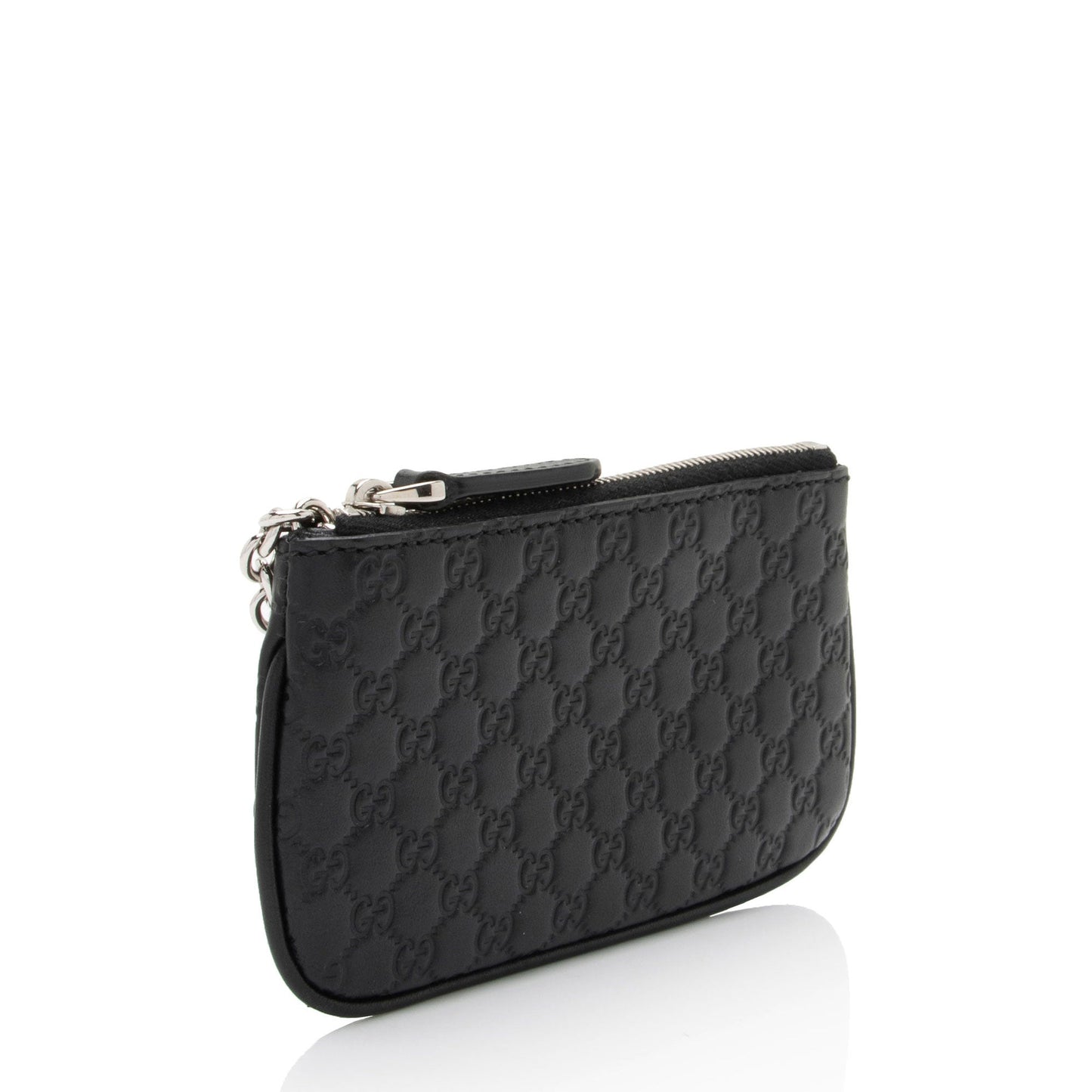 Gucci Microguccissima Key Pouch SHF-Mp39wT Leather Black Accessory