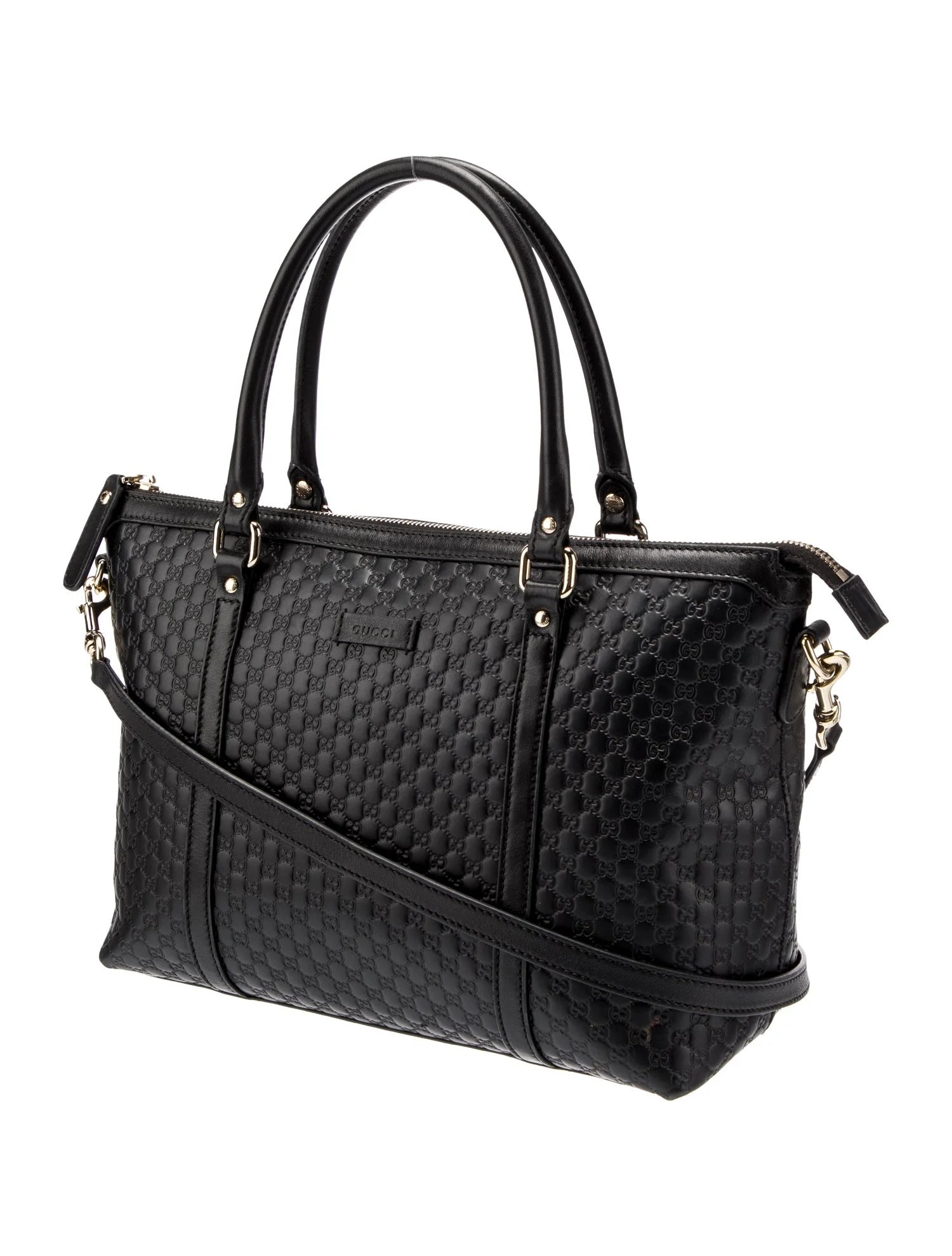 Gucci Microguccissima Leather Convertible Large Tote Bag