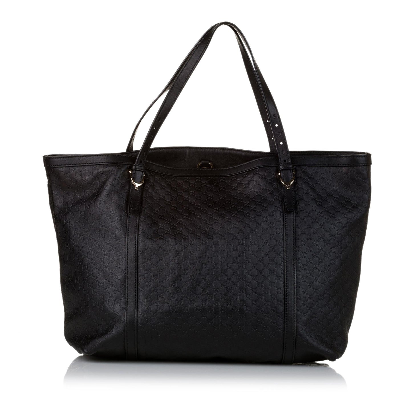 Gucci Microguccissima Nice SHG Leather Calf Black Tote Bag