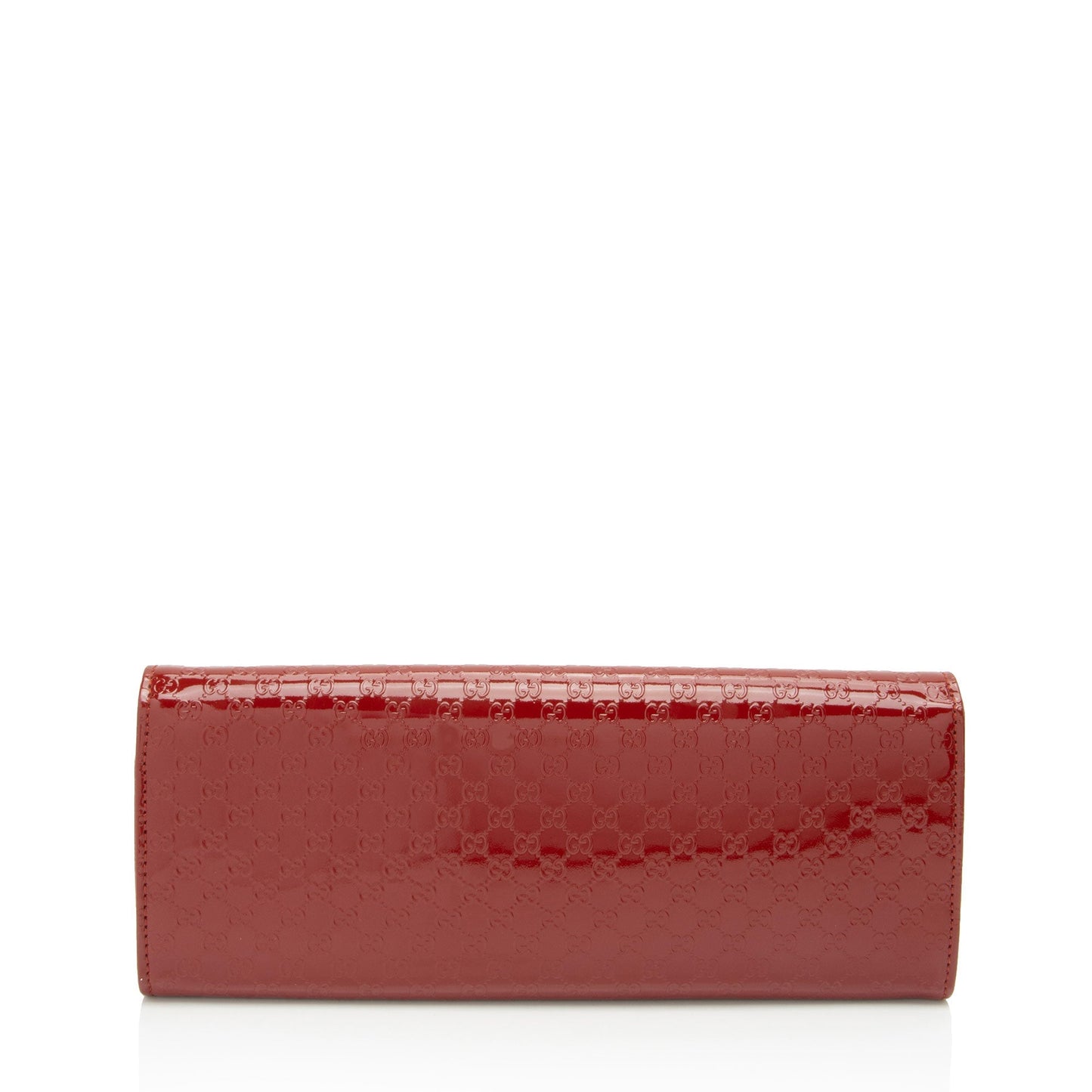 Gucci Microguccissima Broadway SHF-VpKZuA Leather Patent Red Clutch Bag