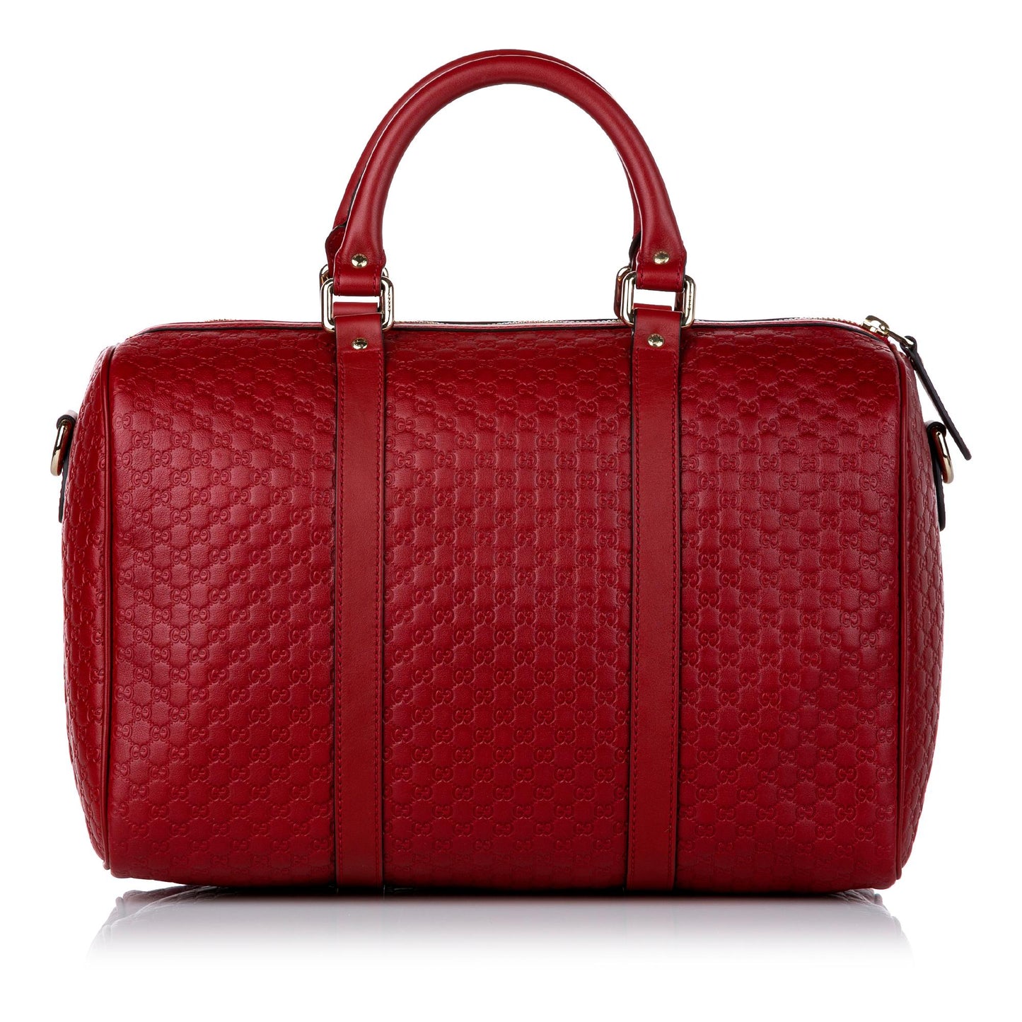 Gucci Microguccissima SHG Calf Red Satchel Bag