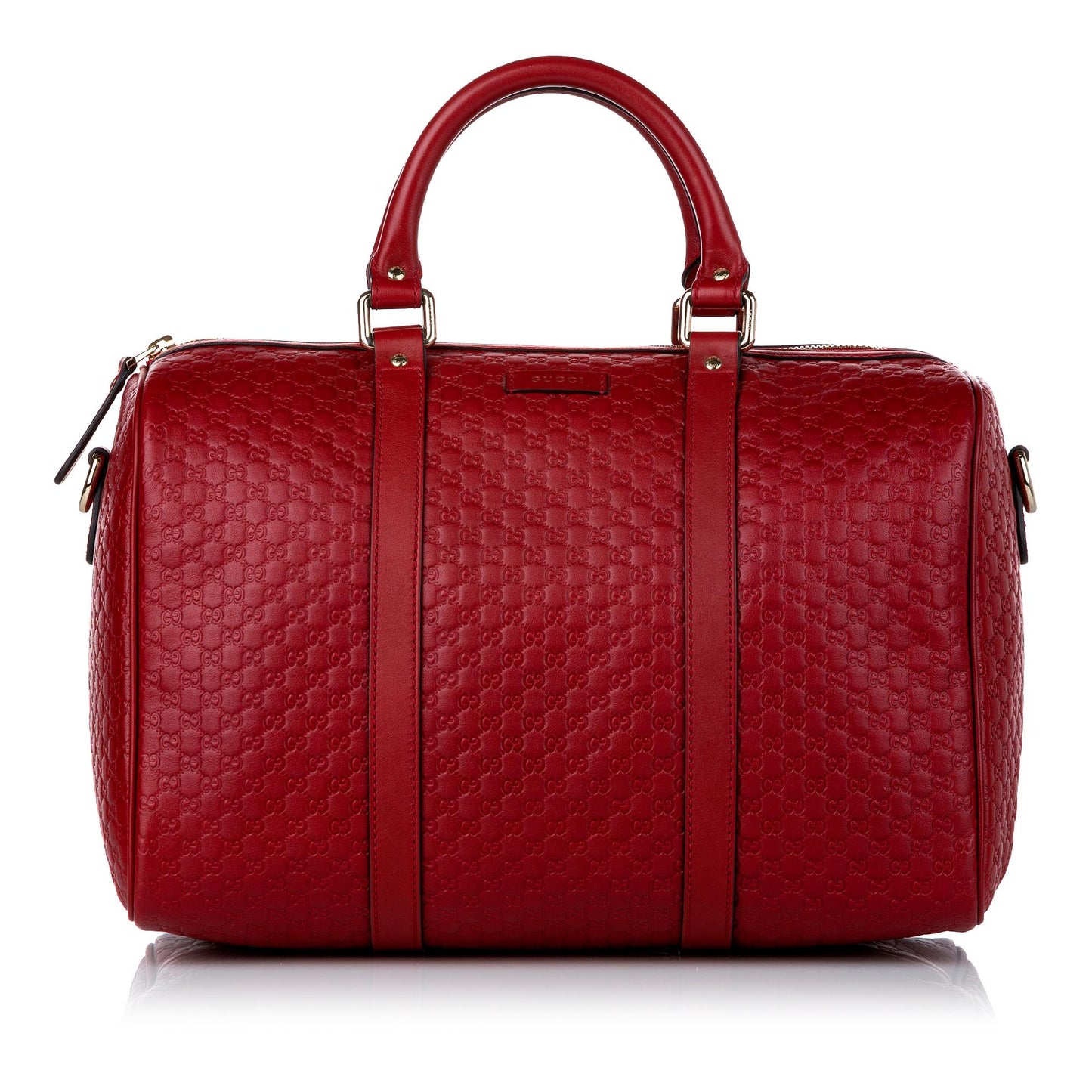 Gucci Microguccissima SHG Calf Red Satchel Bag