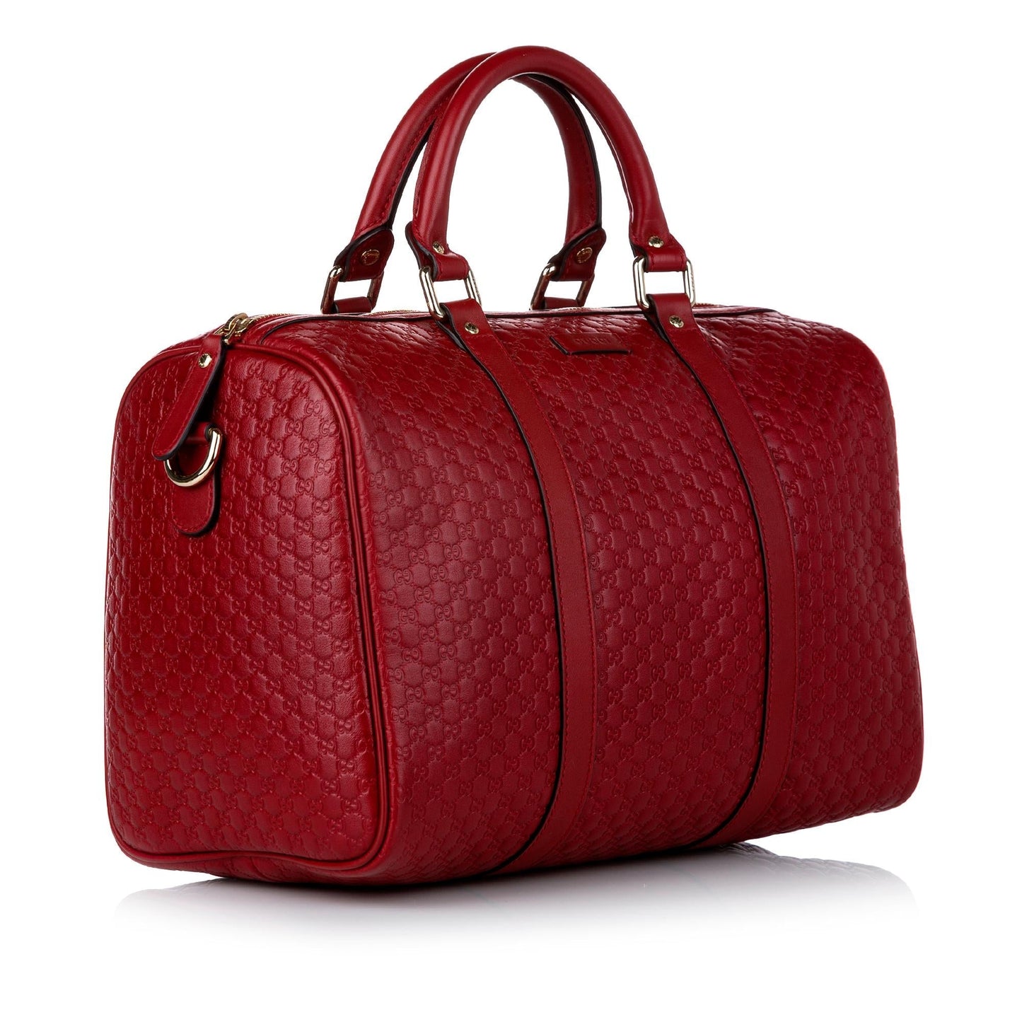 Gucci Microguccissima SHG Calf Red Satchel Bag