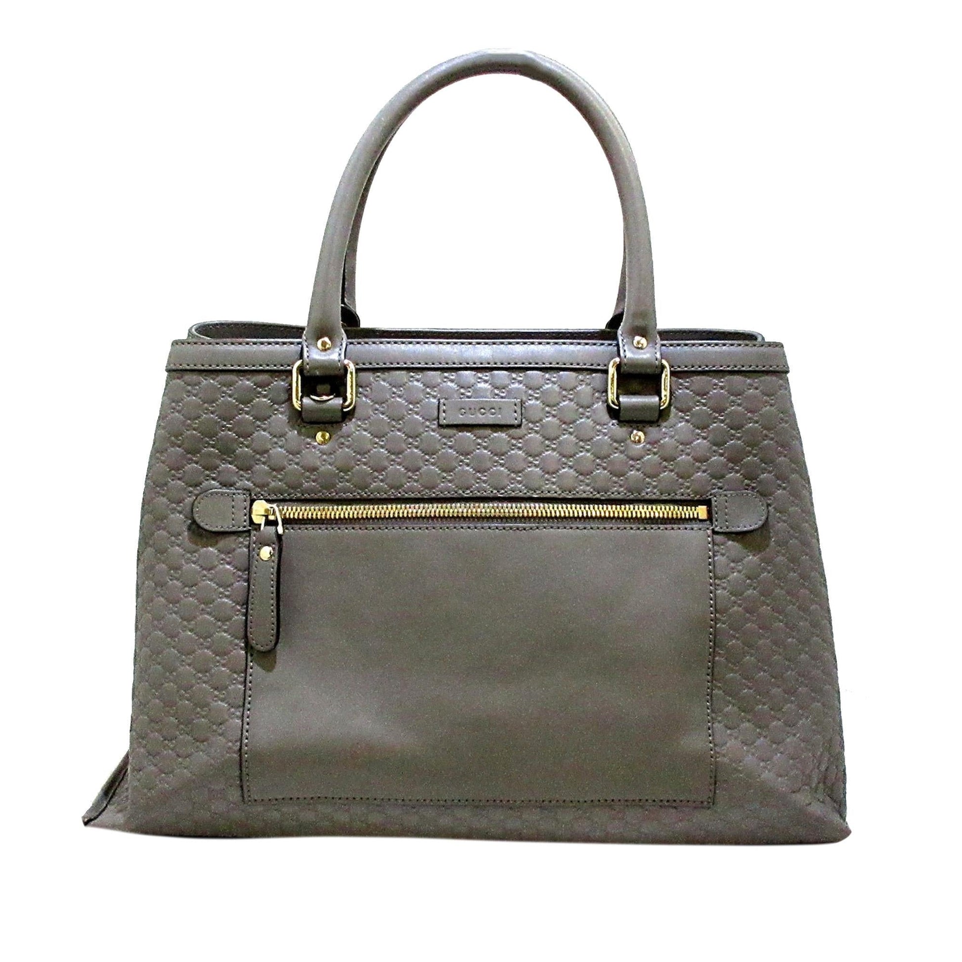 Gucci Microguccissima SHG Calf Grey Satchel Bag Satchel Shg