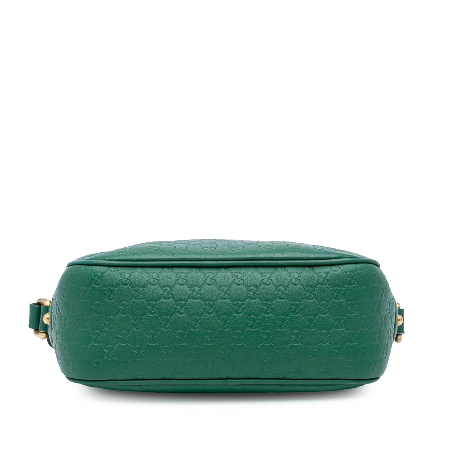 Gucci Microguccissima Sunshine Disco Camera Calf Green Crossbody Bag