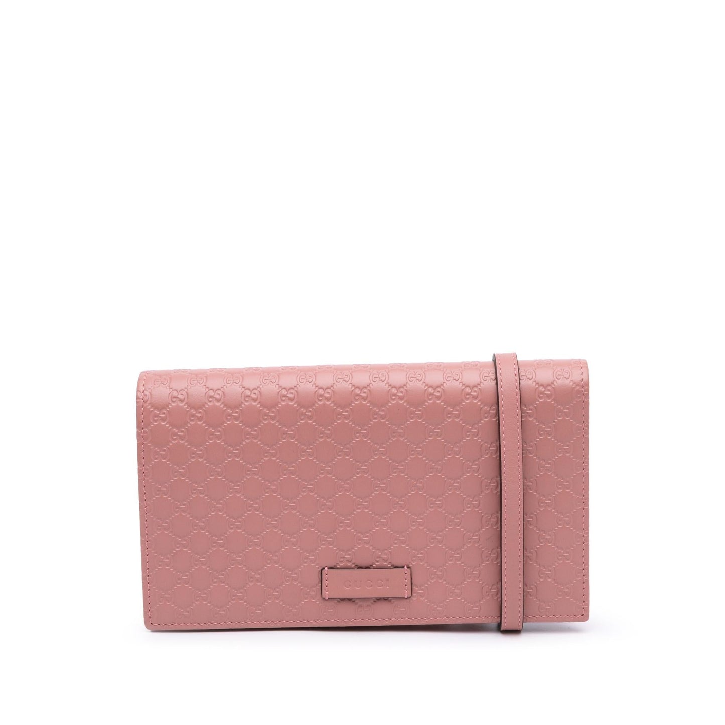 Gucci Microguccissima Wallet on Strap Crossbody Bag