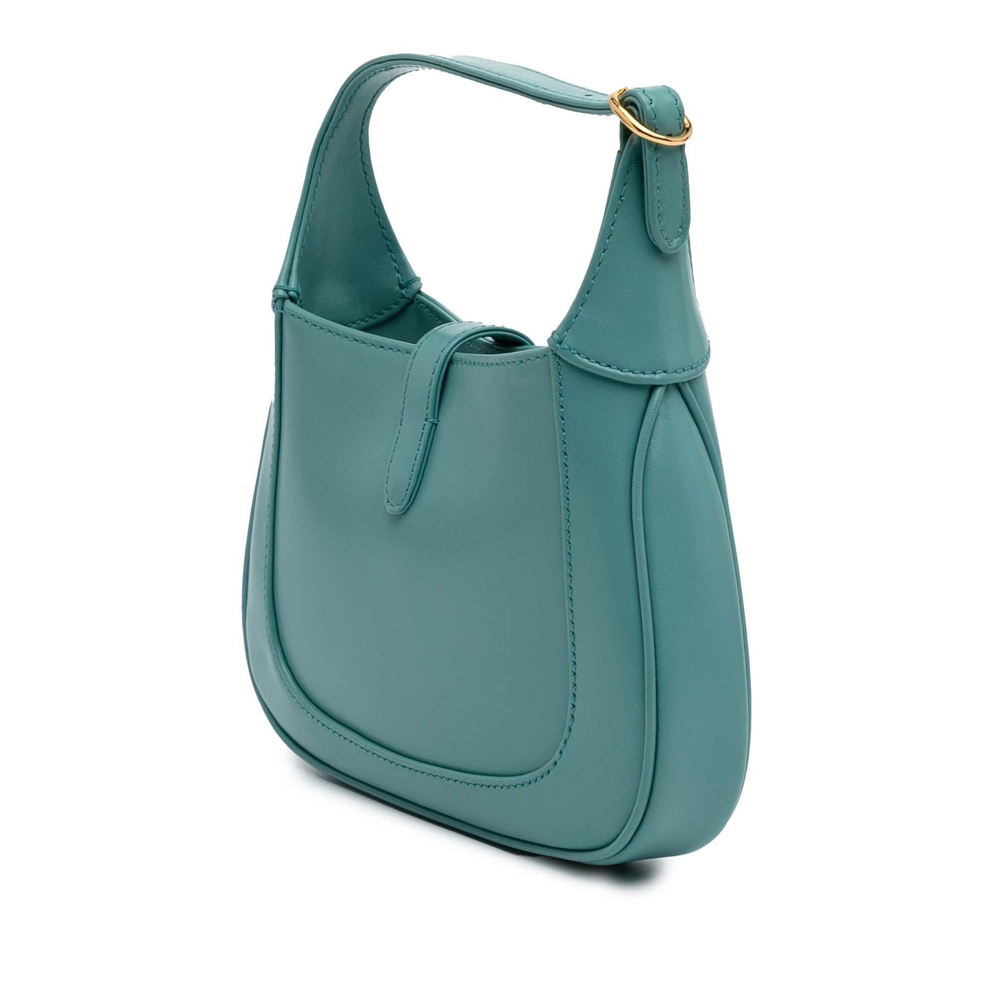 Gucci Jackie Calf Calfskin Blue Mini Crossbody Bag