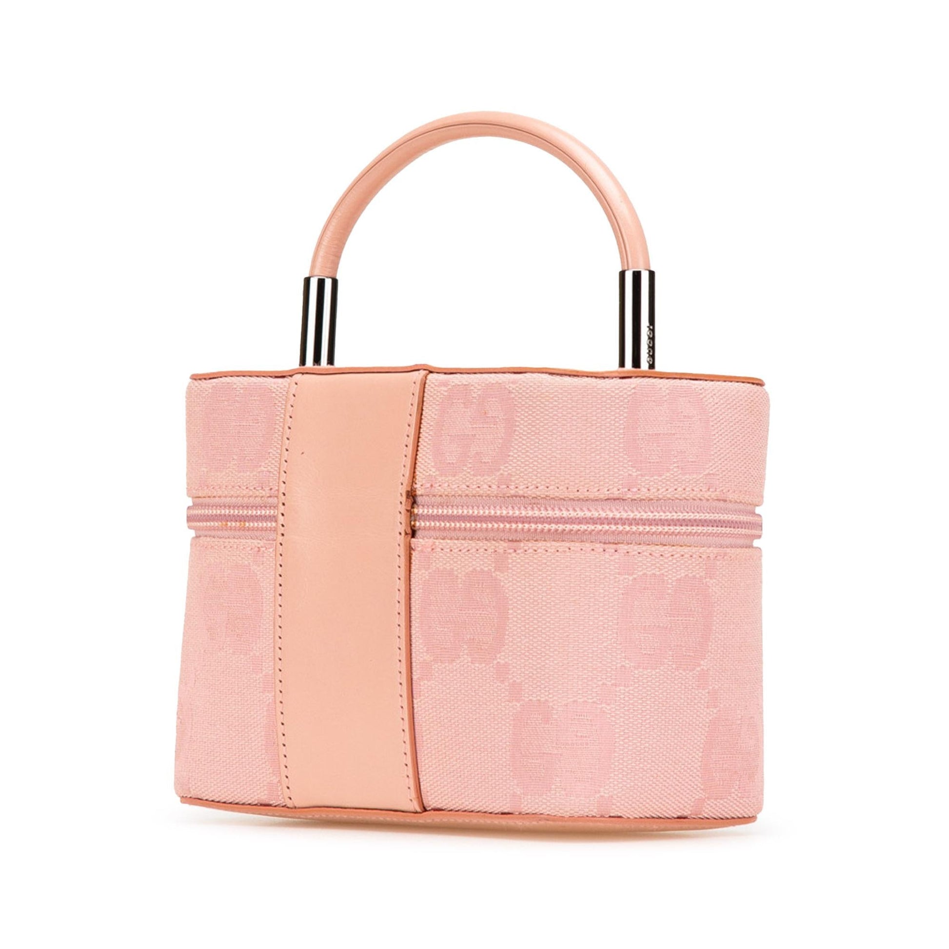 Gucci GG Vanity Canvas Pink Mini Bag
