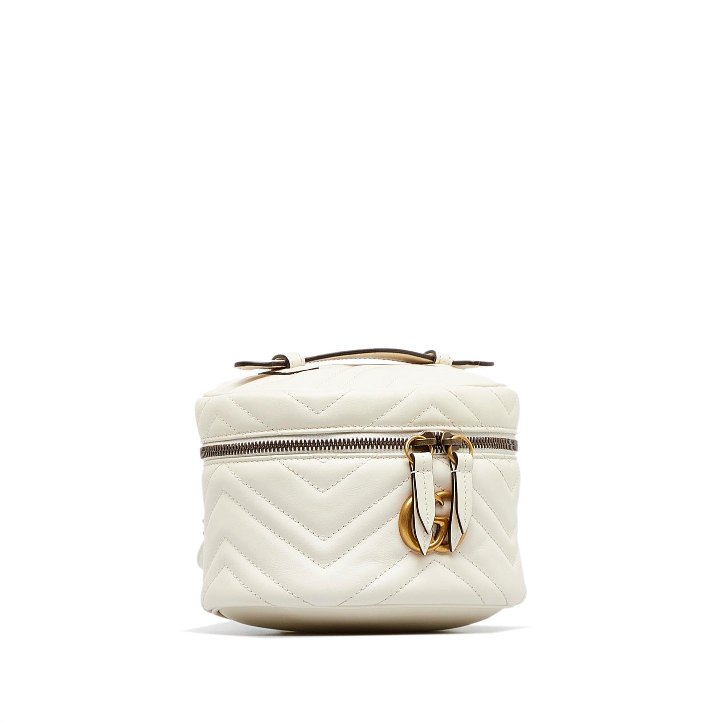 Gucci GG Marmont Backpack Matelasse Calf White Mini