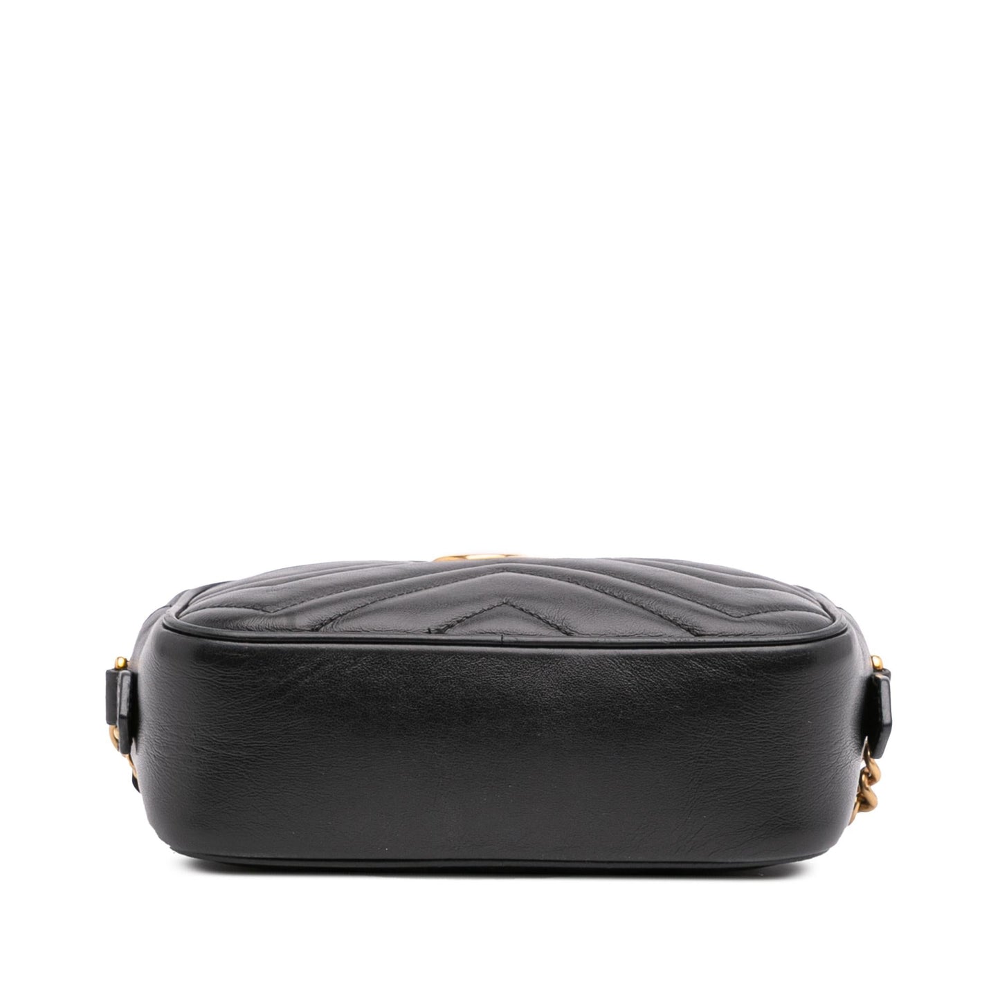 Gucci GG Marmont Matelasse Leather Calf Black Crossbody Bag Crossbody 2