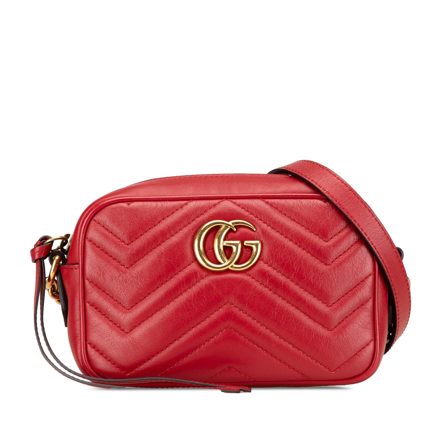 Gucci GG Marmont Matelasse Leather Mini Crossbody Bag