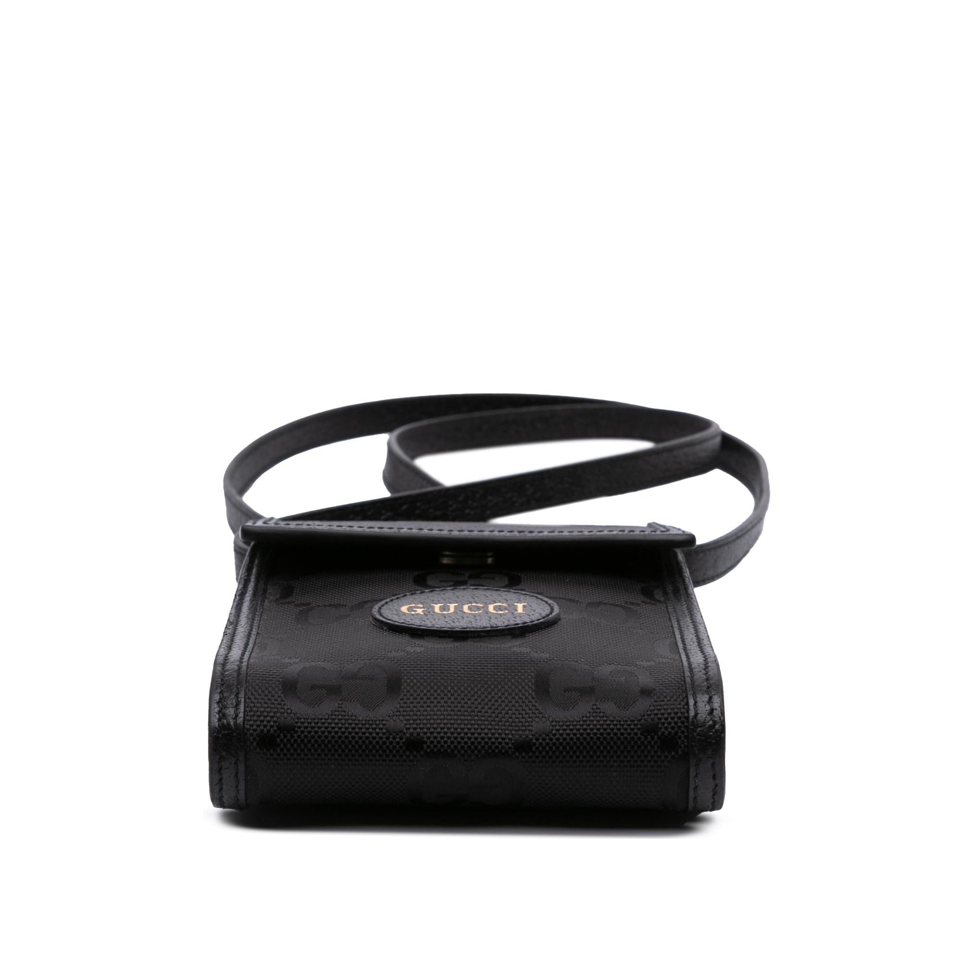Gucci GG Off Grid Nylon Calf Black Mini Crossbody Bag Crossbody 2