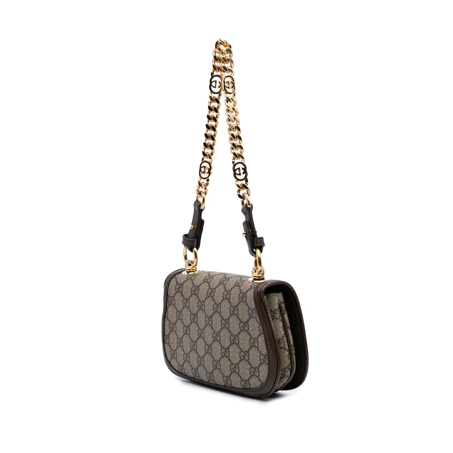 Gucci GG Supreme Blondie Canvas Brown Mini Satchel Bag Satchel 2