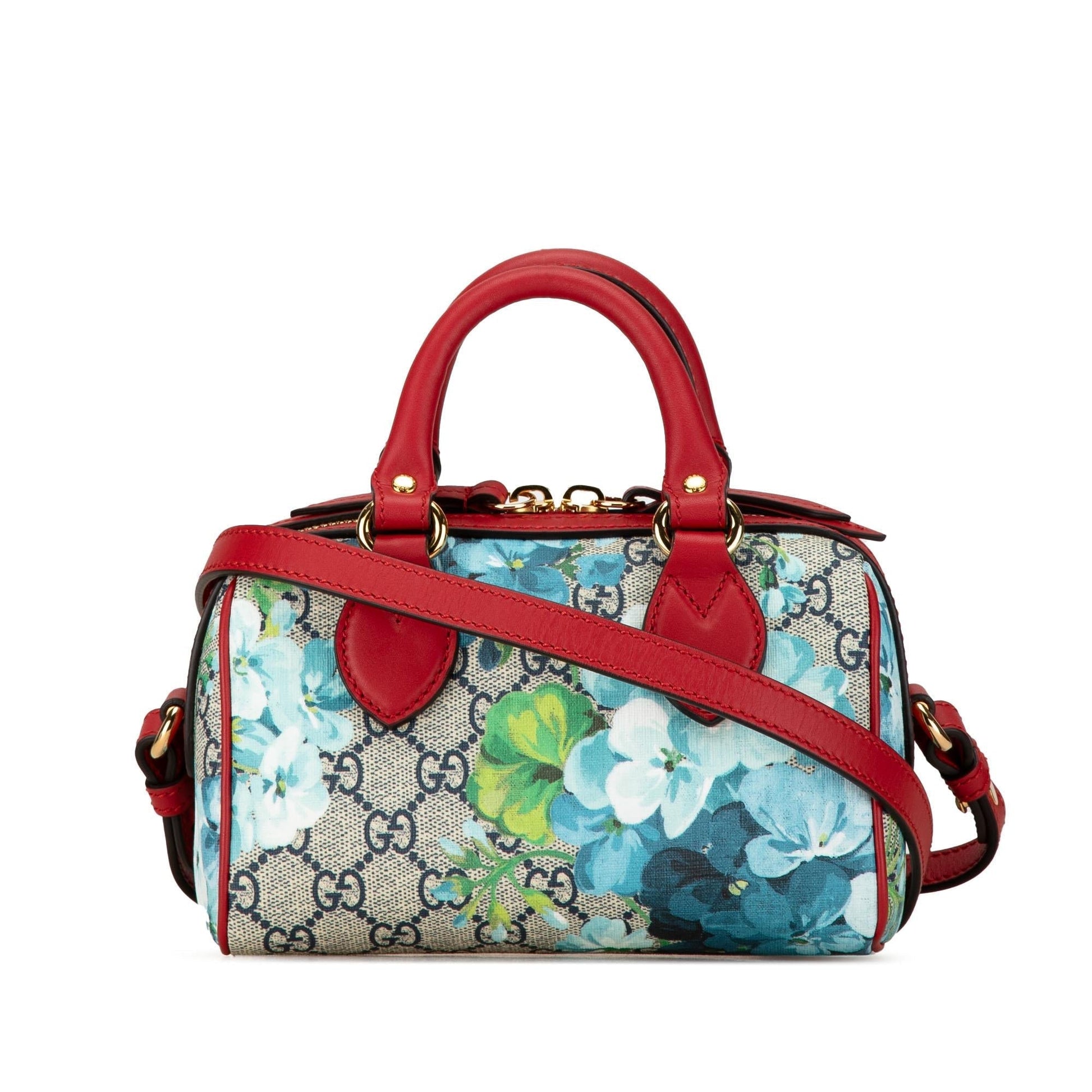 Gucci Supreme Blooms Boston Shg Hva2Nl Satchel Bag Mini Travel Bag