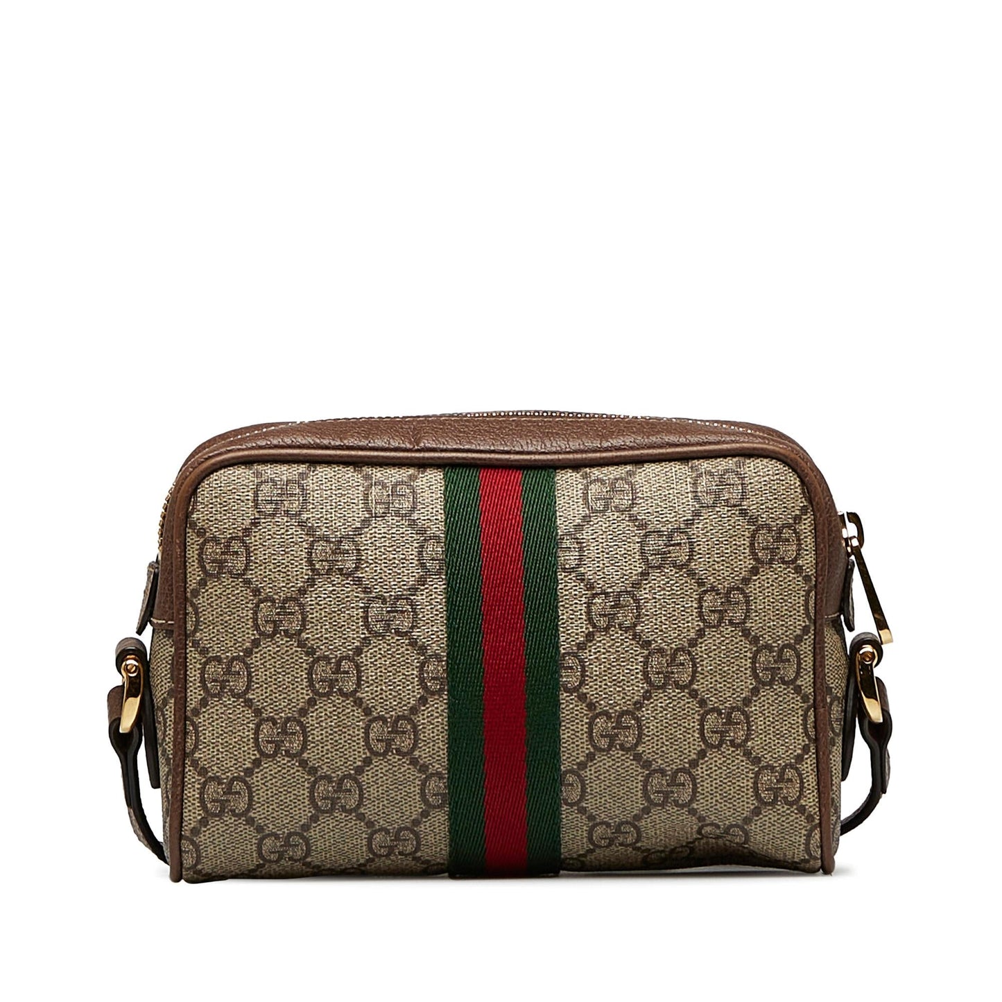 Gucci GG Supreme Ophidia SHG-1GcAmr Canvas Brown Mini Crossbody Bag