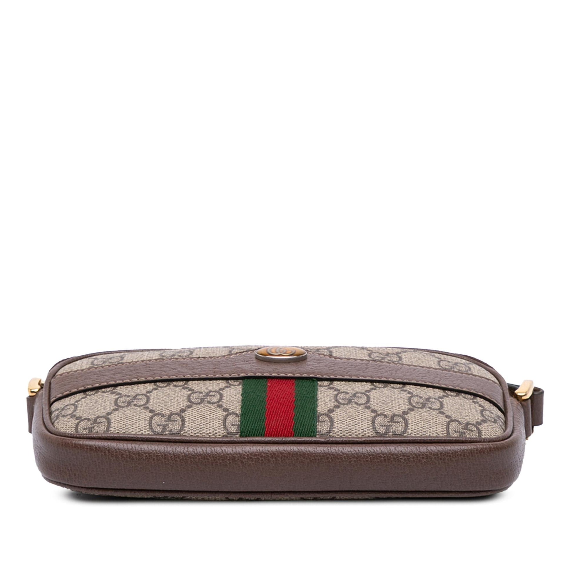 Gucci GG Supreme Web Ophidia Mini Crossbody Bag