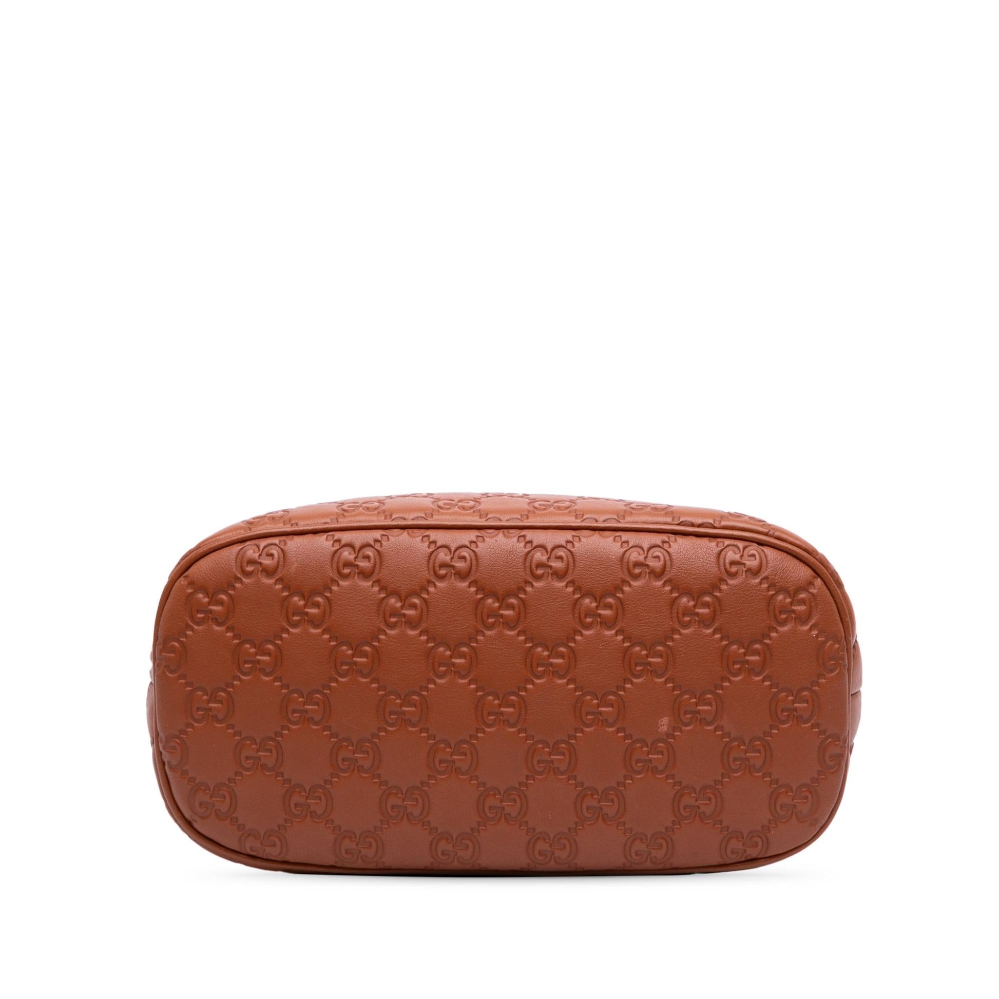 Gucci Guccissima Dome Mini Travel Bag