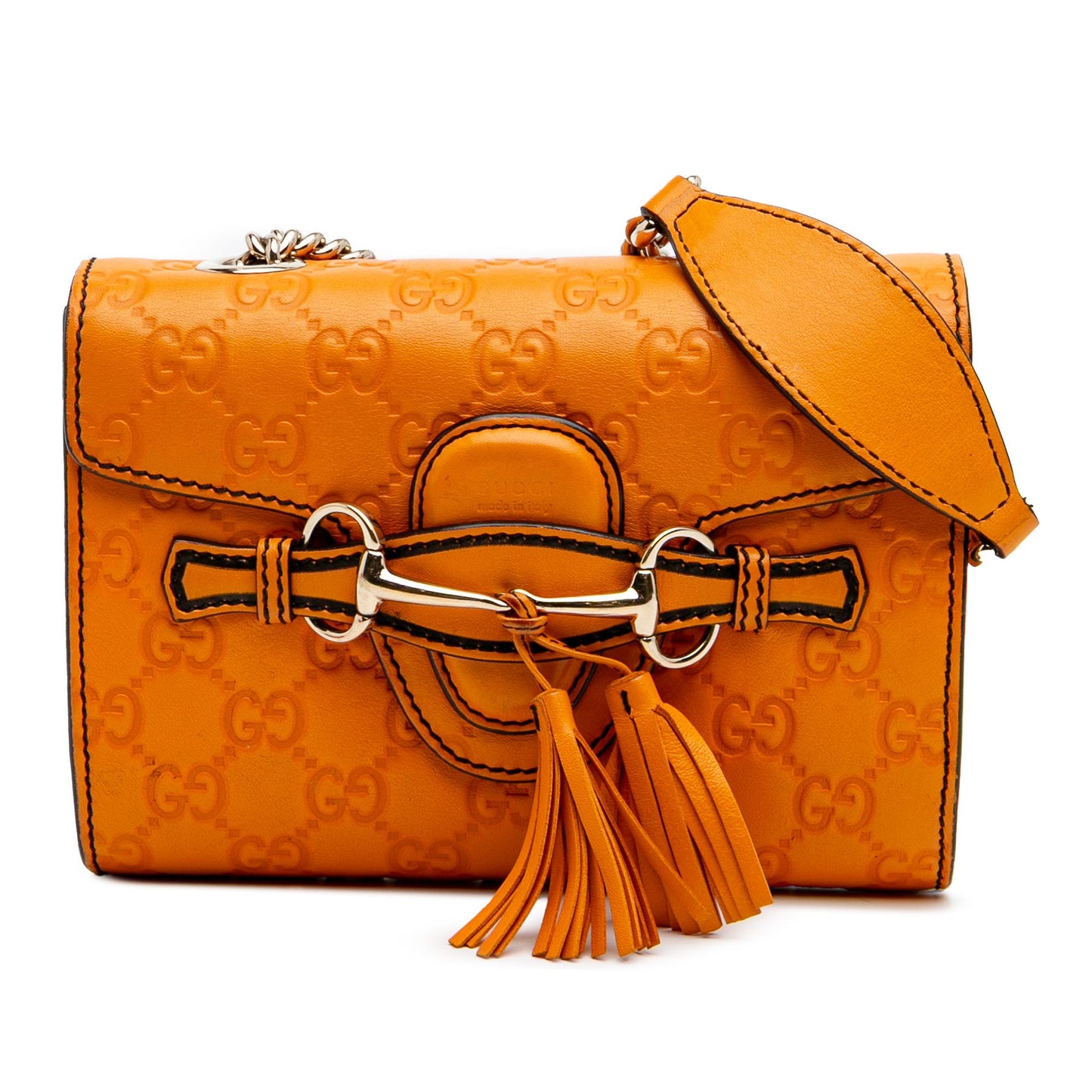 Gucci Guccissima Emily Mini Crossbody Bag