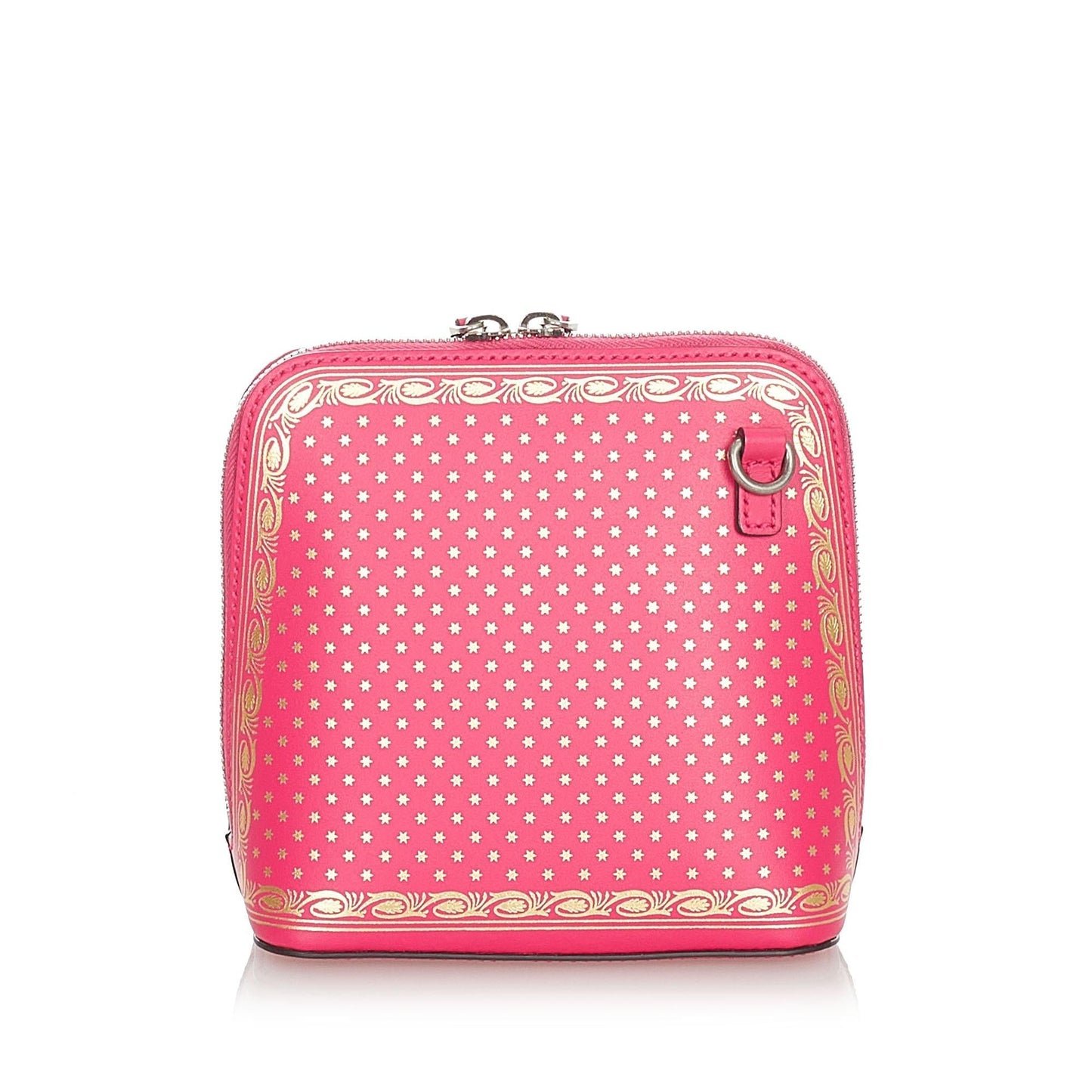 Gucci Guccy Sega SHG Calf Pink Gold Mini Crossbody Bag
