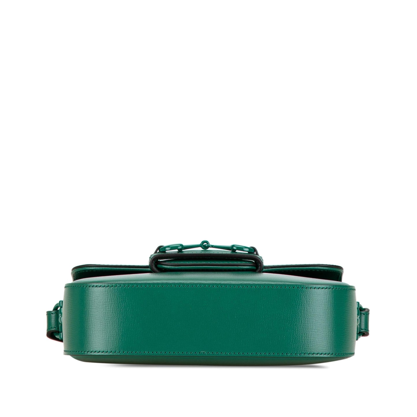 Gucci Horsebit SHG-g7bfNY Calf Green Mini Crossbody Bag