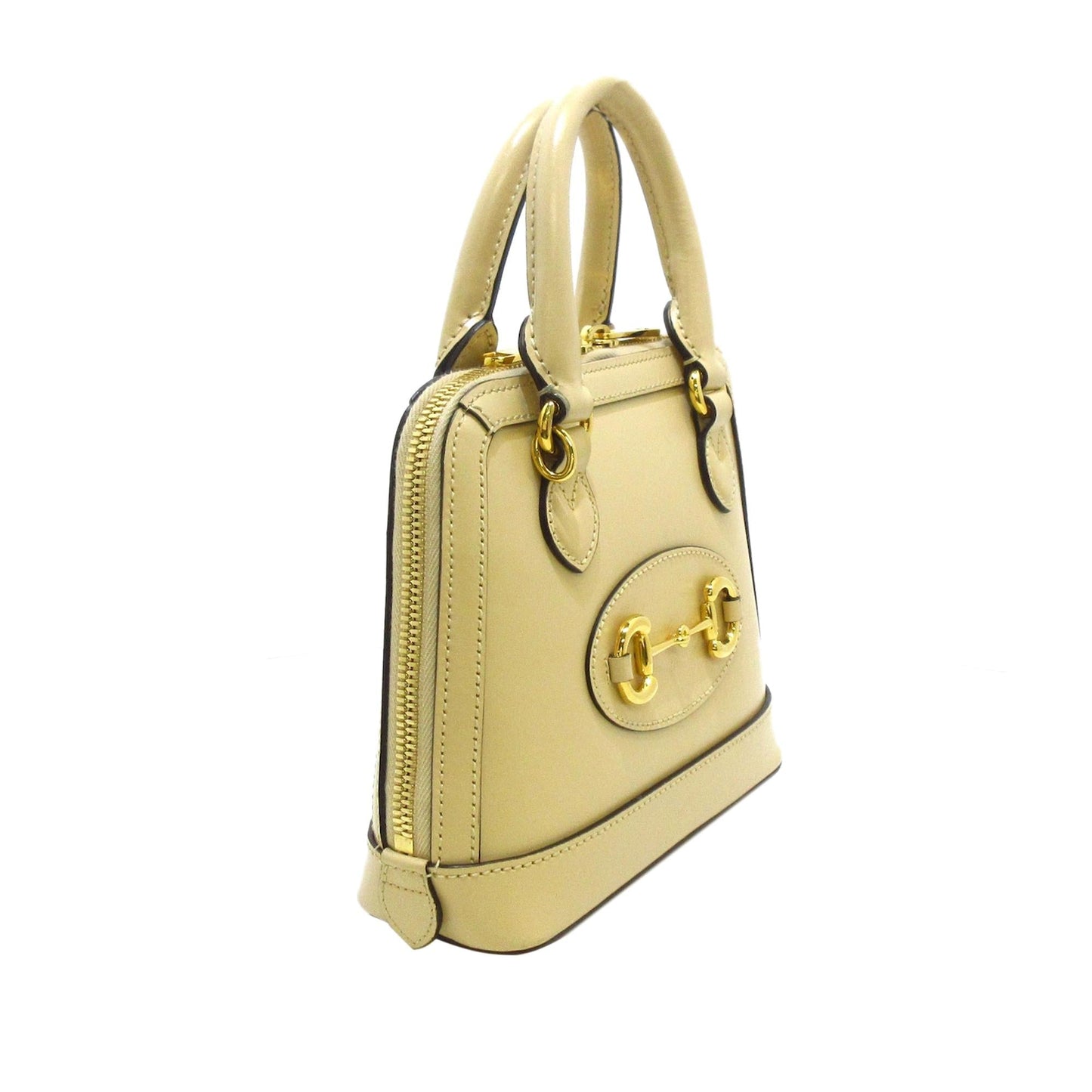 Gucci Horsebit SHG-GU1 0 Calf Brown Mini Satchel Bag