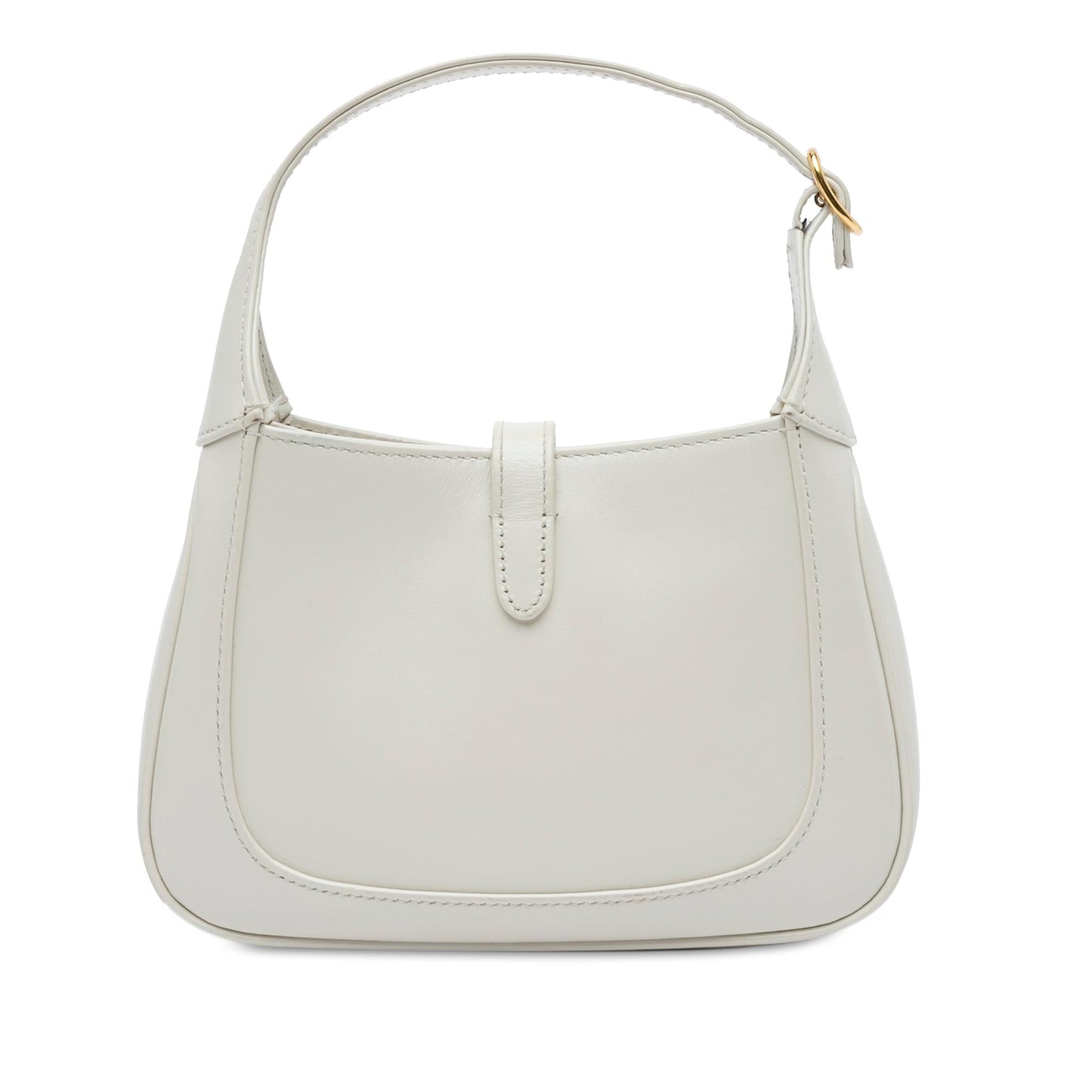Gucci Jackie SHG-pQwmgy Calf White Mini Crossbody Bag