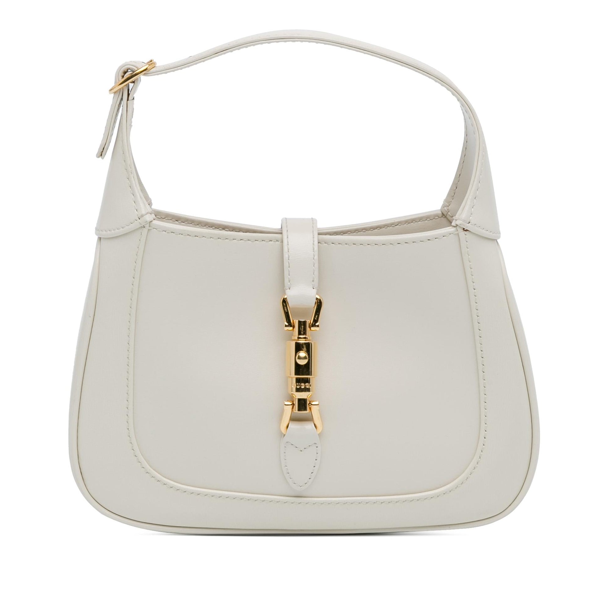 Gucci Jackie SHG-dyTSgO Calf White Mini Crossbody Bag