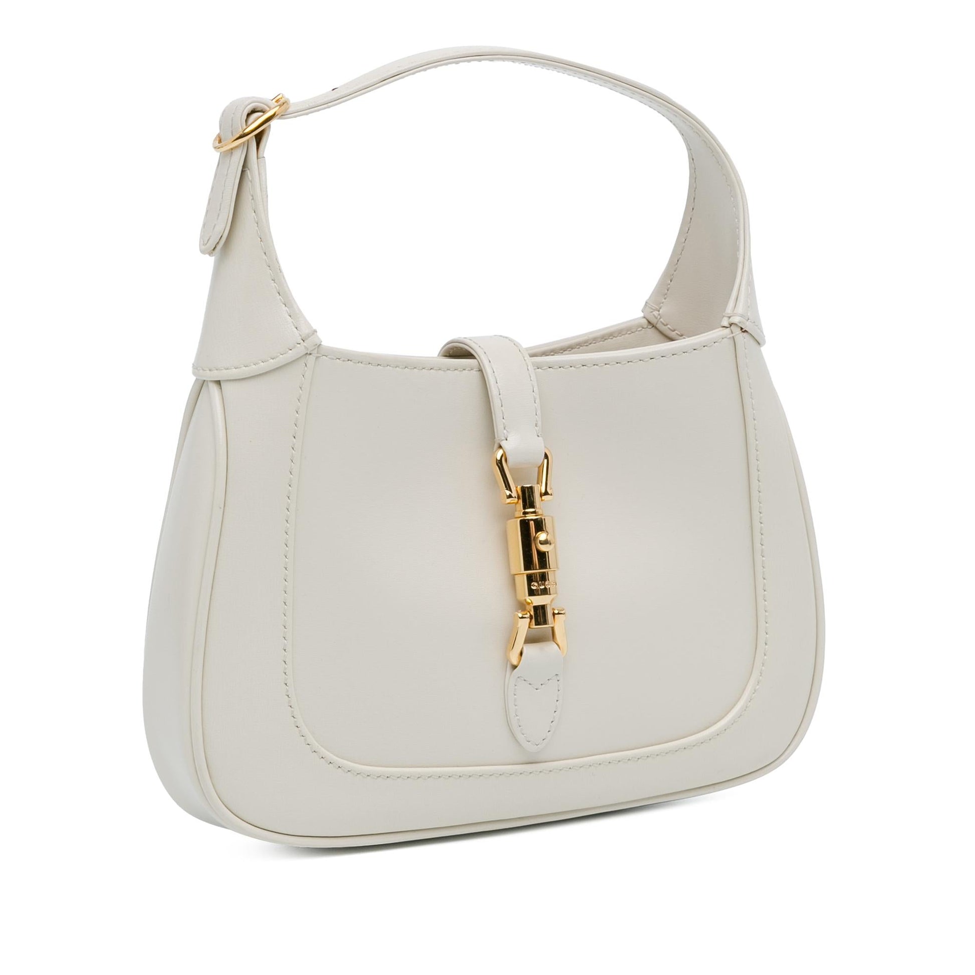 Gucci Jackie SHG-dyTSgO Calf White Mini Crossbody Bag