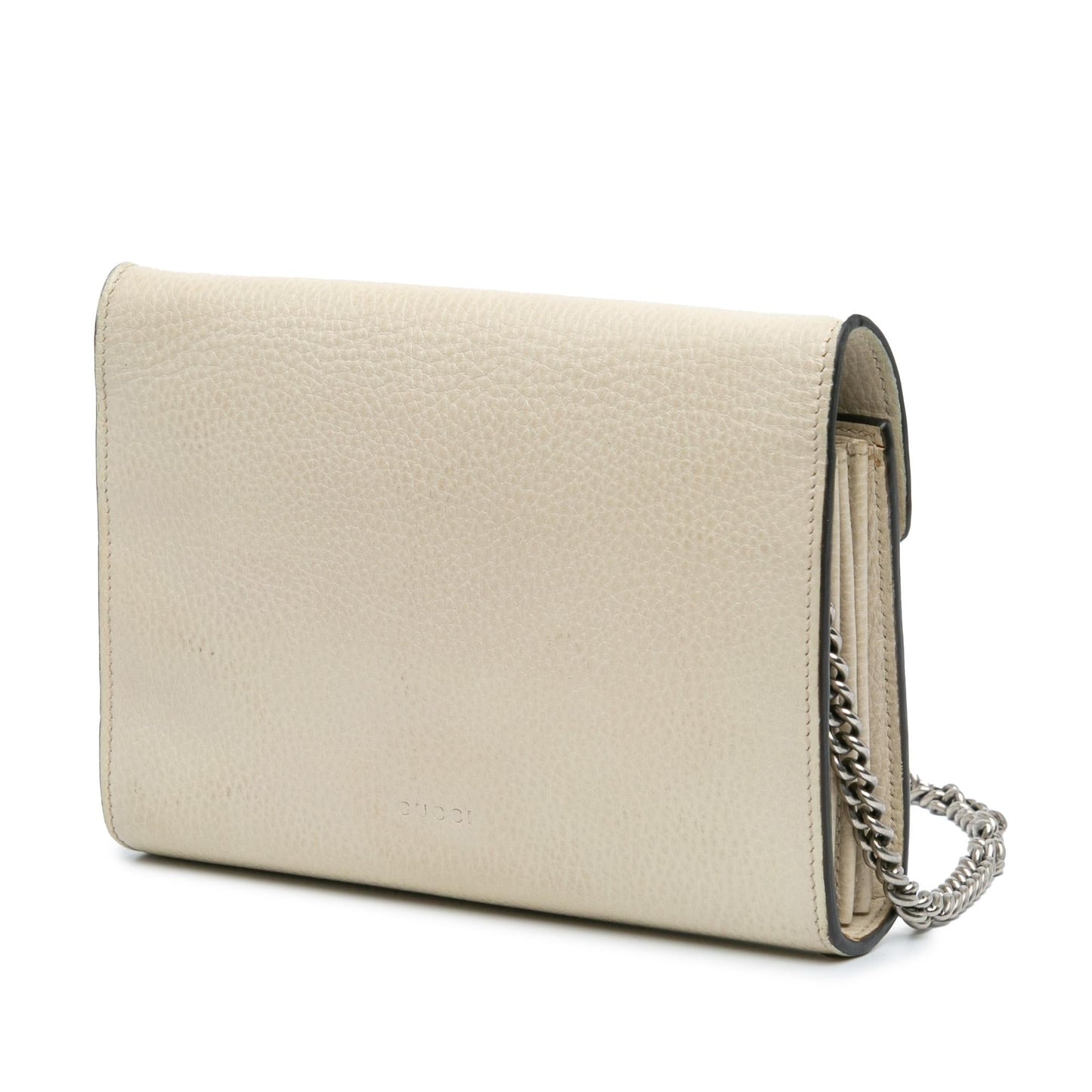 Gucci Dionysus Wallet on Chain Leather Calf Brown Mini Crossbody Bag