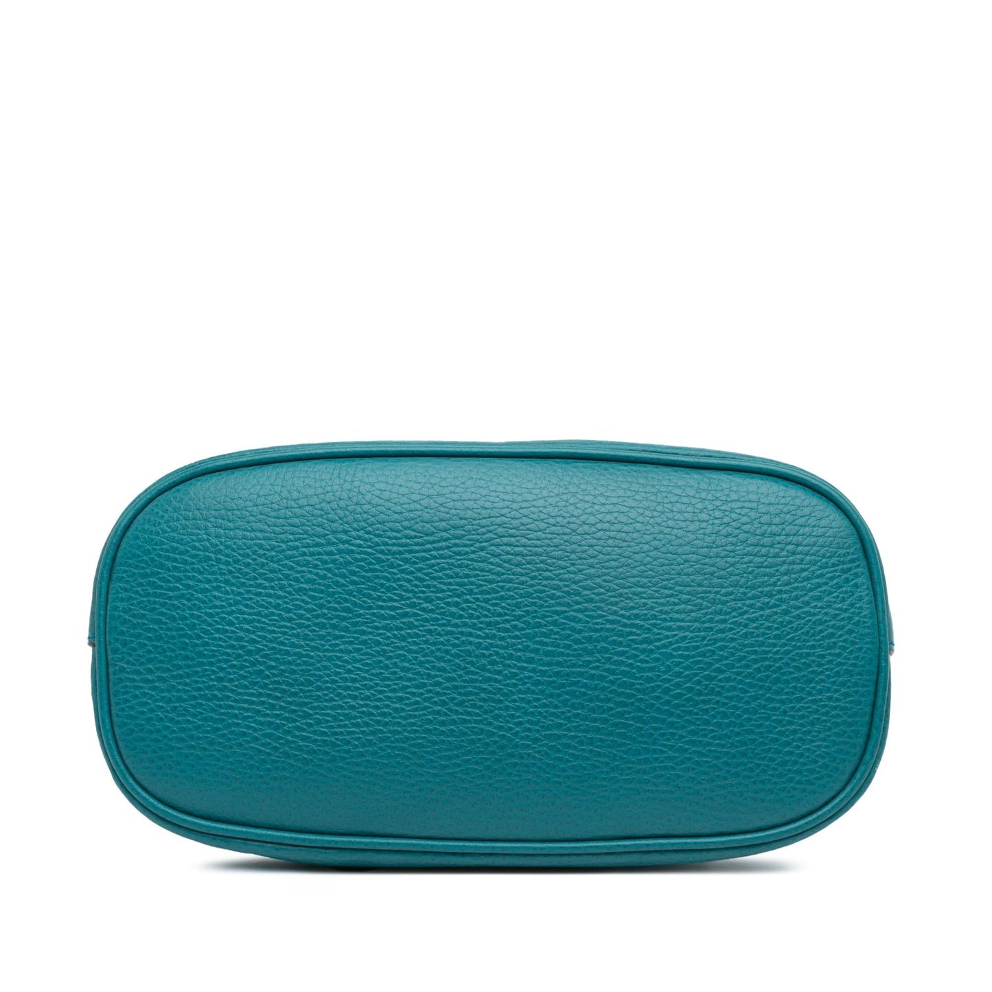 Gucci GG Charm Dome Leather Calf Blue Mini Satchel Bag