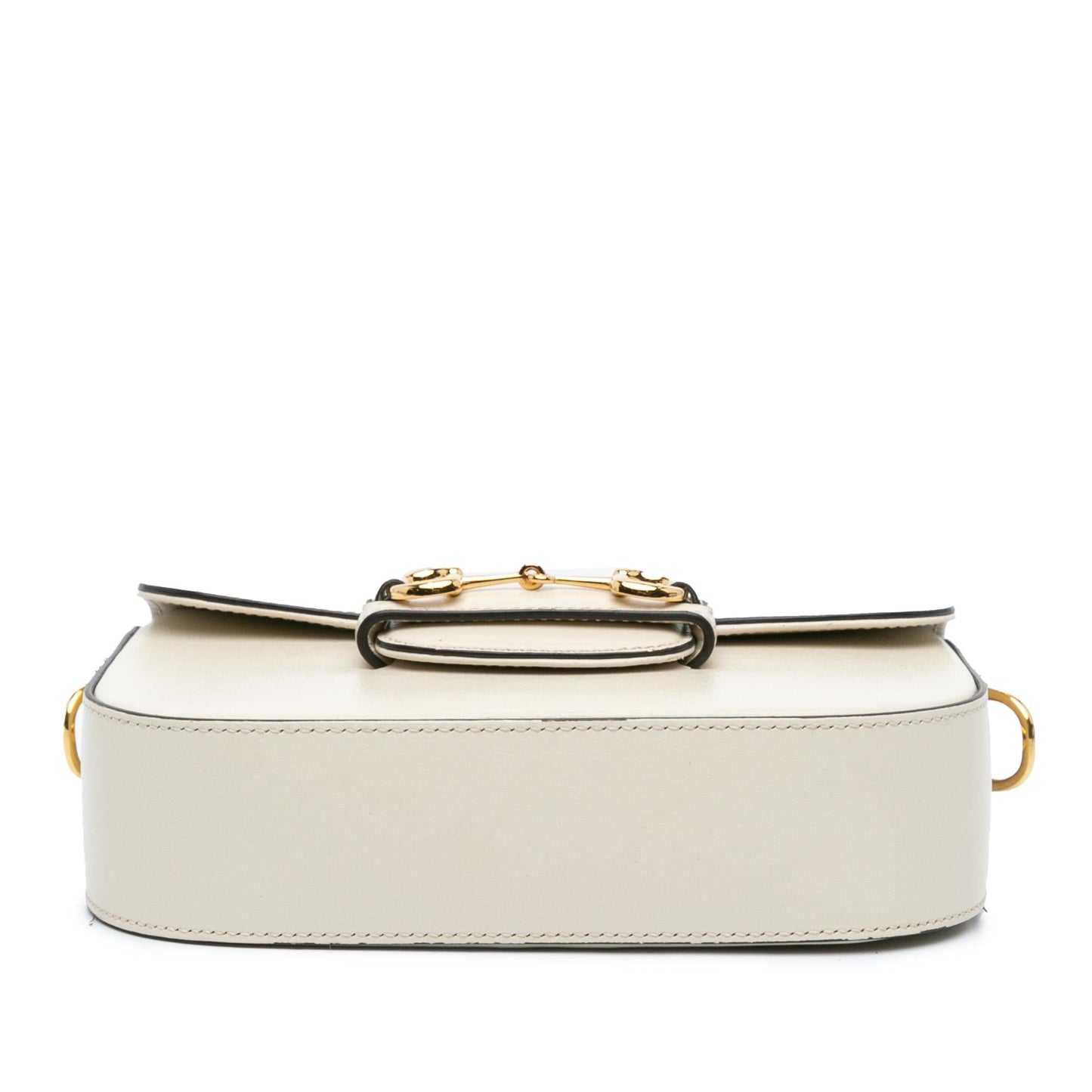 Gucci Horsebit SHG-iHK2bN Leather Calf White Mini Crossbody Bag