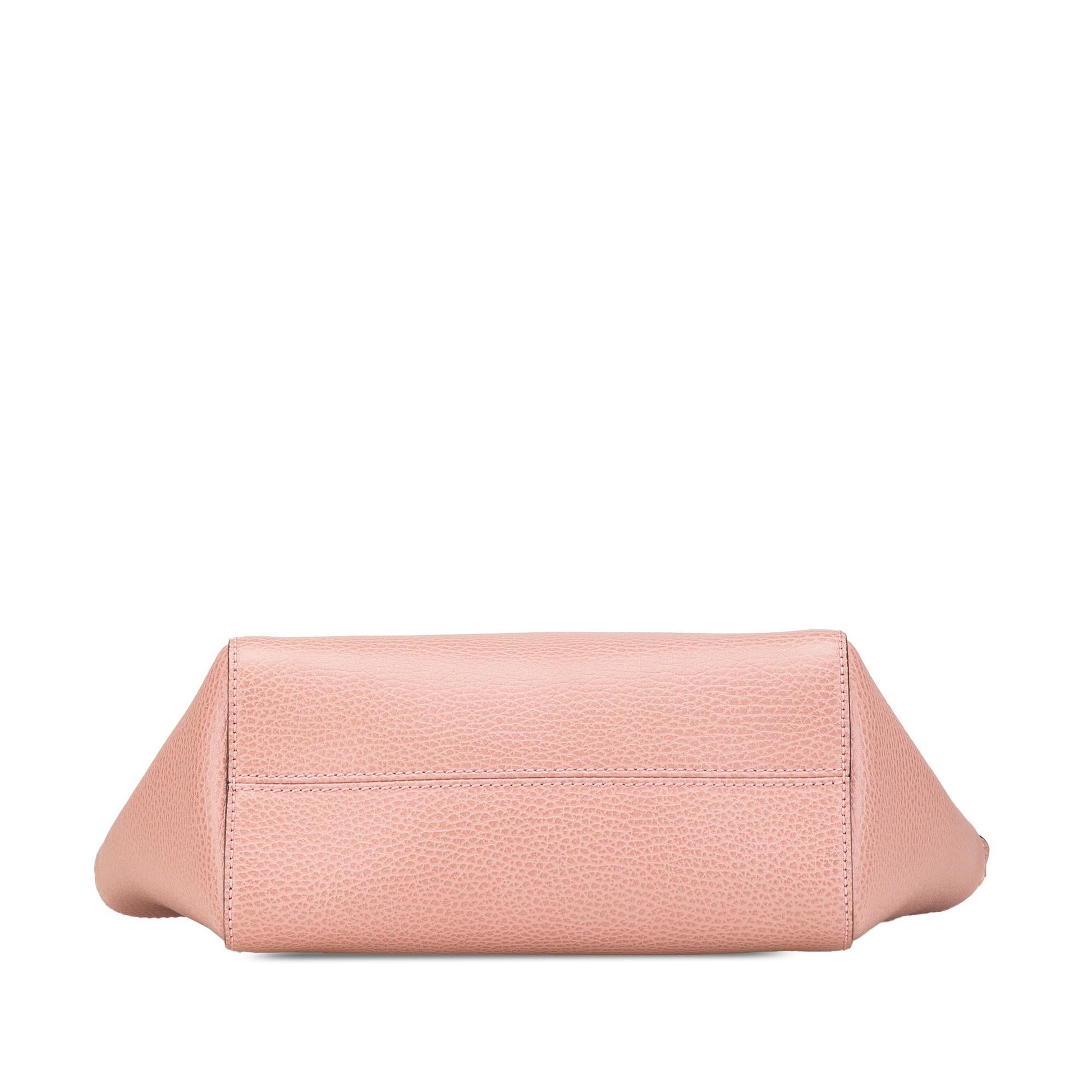 Gucci Swing Leather Calf Pink Mini Satchel Bag Satchel 2